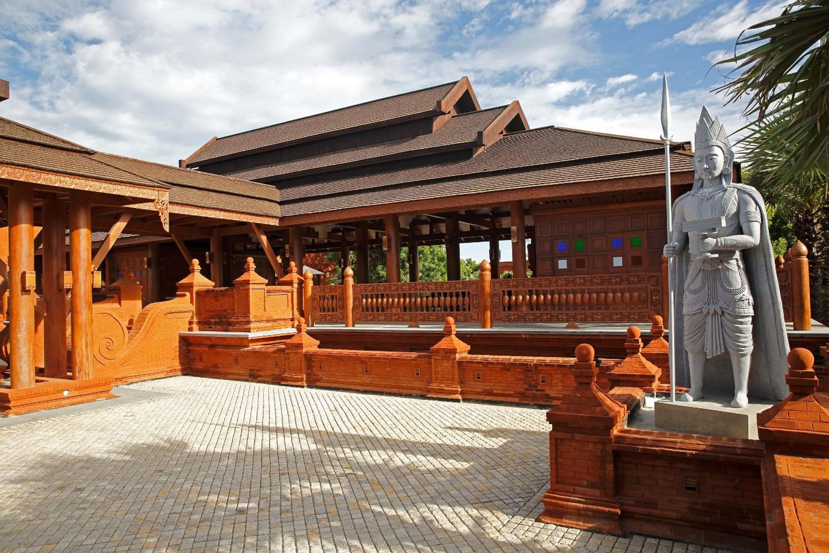 Lobby or reception in Heritage Bagan Hotel