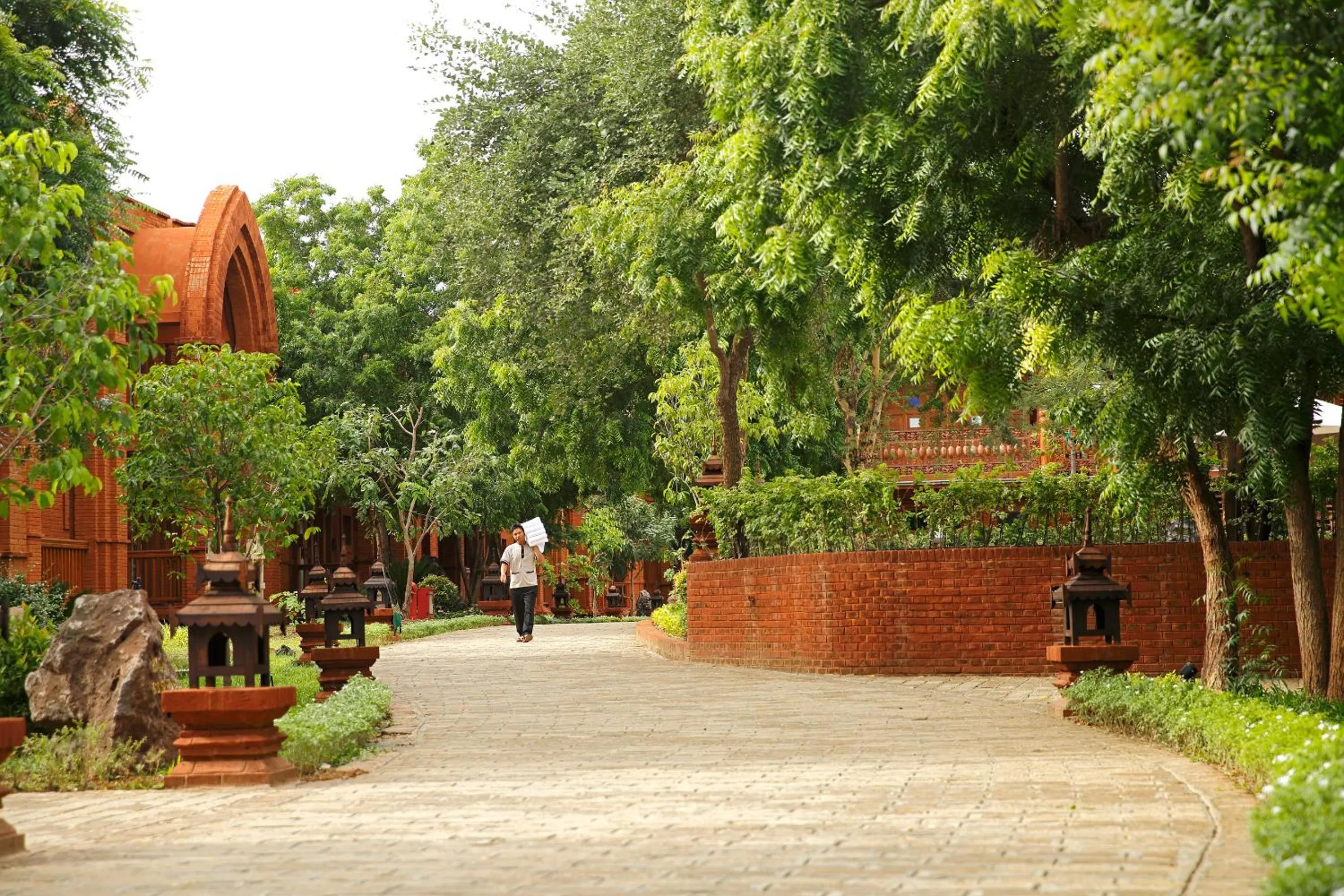 Property building in Heritage Bagan Hotel