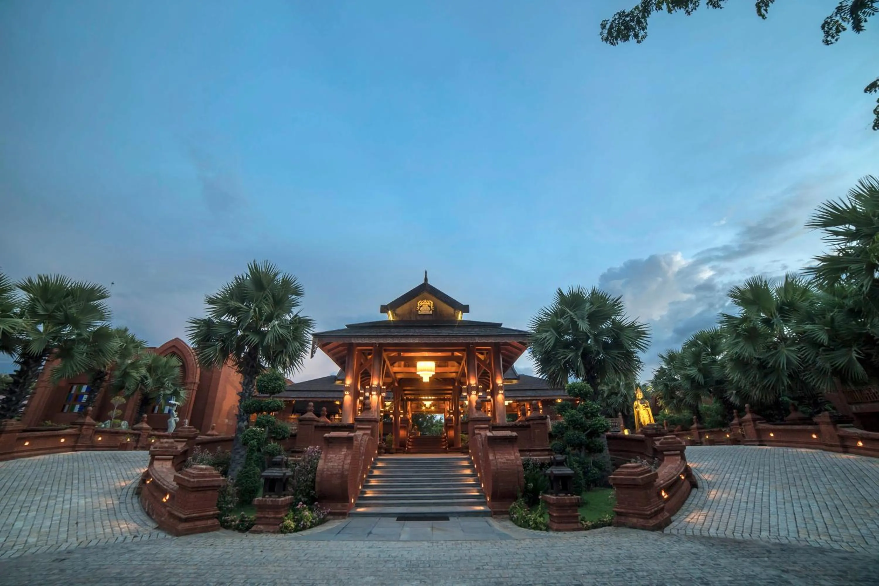 Property building in Heritage Bagan Hotel