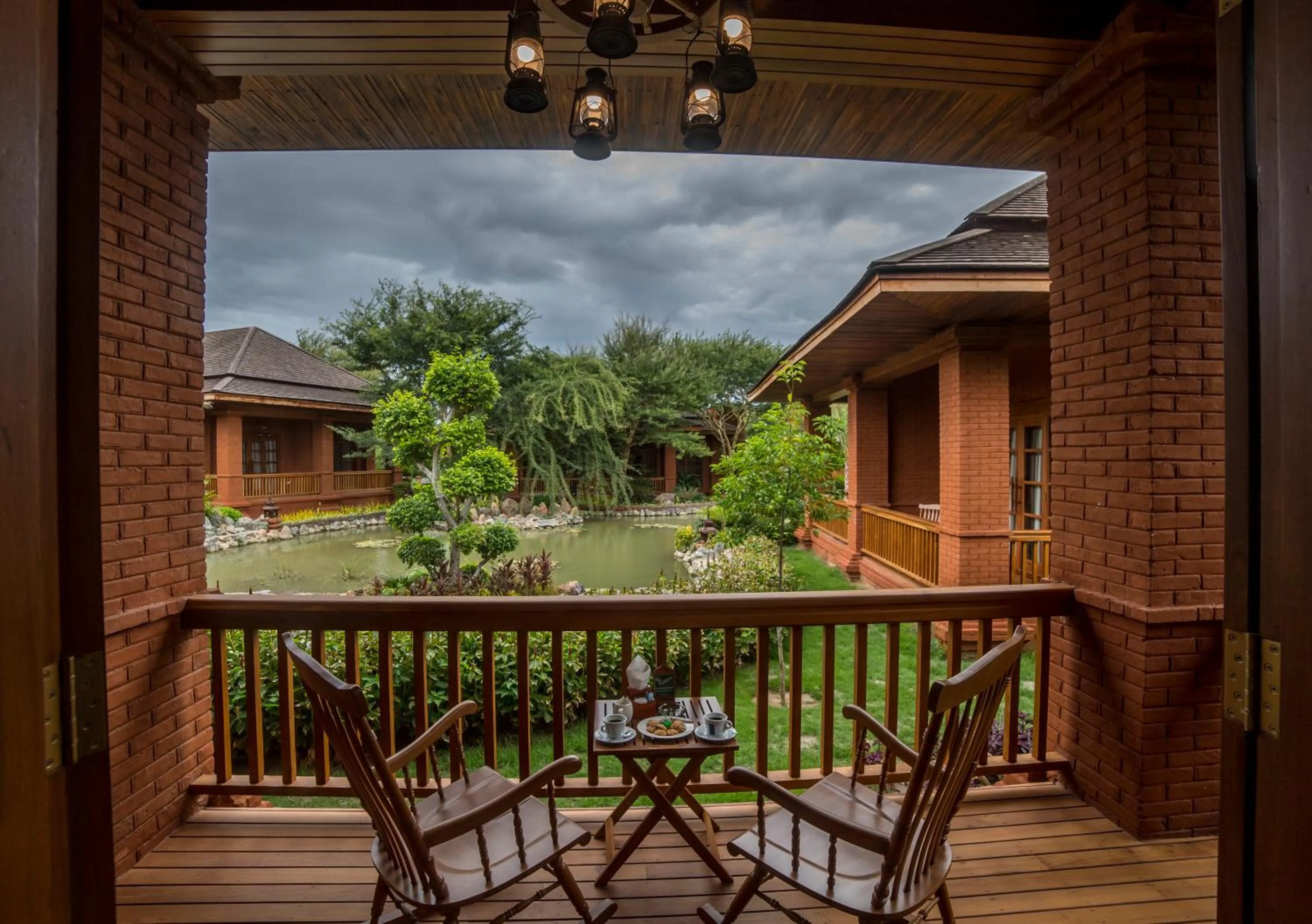 Balcony/Terrace in Heritage Bagan Hotel