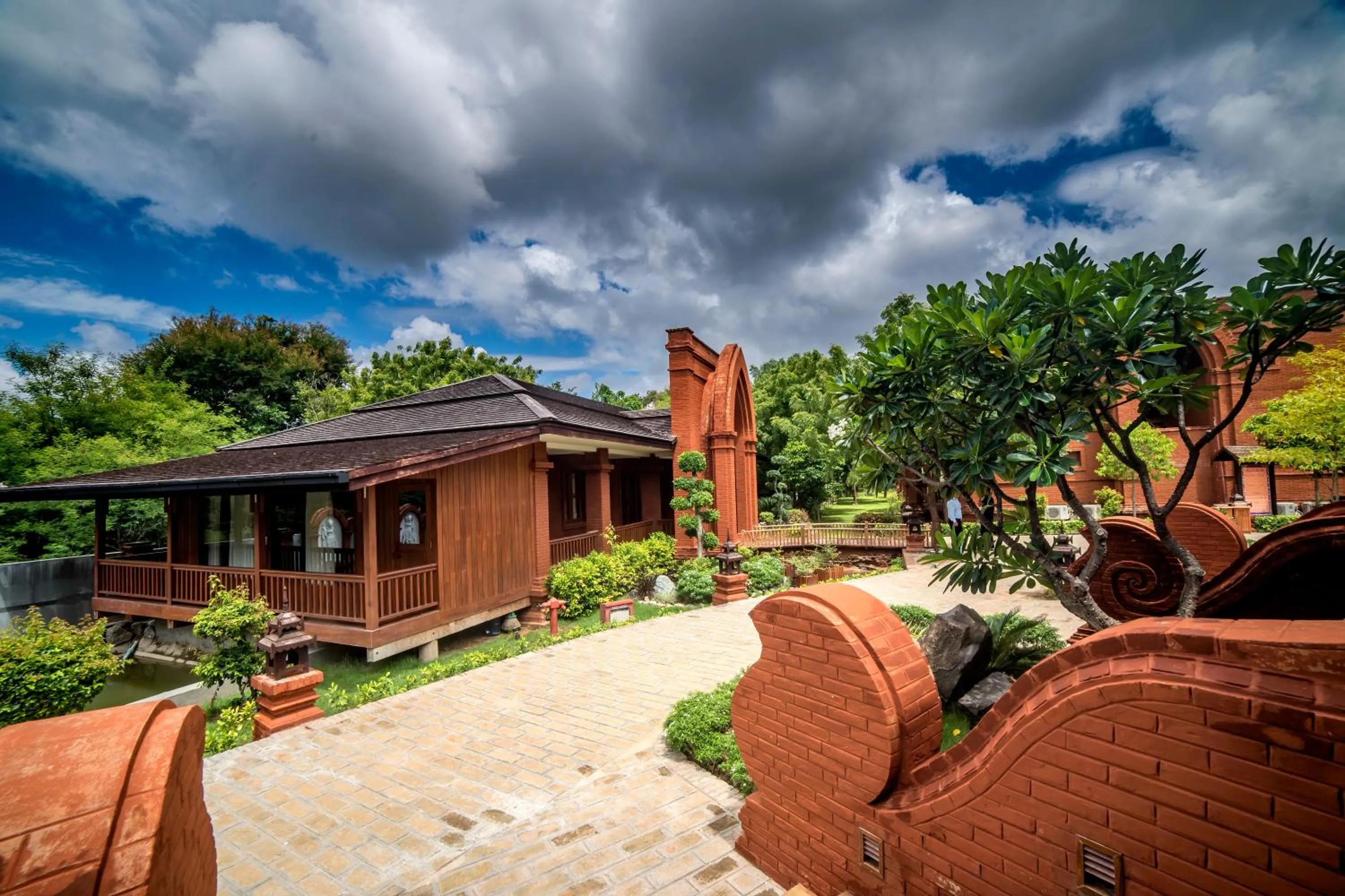 Property building in Heritage Bagan Hotel