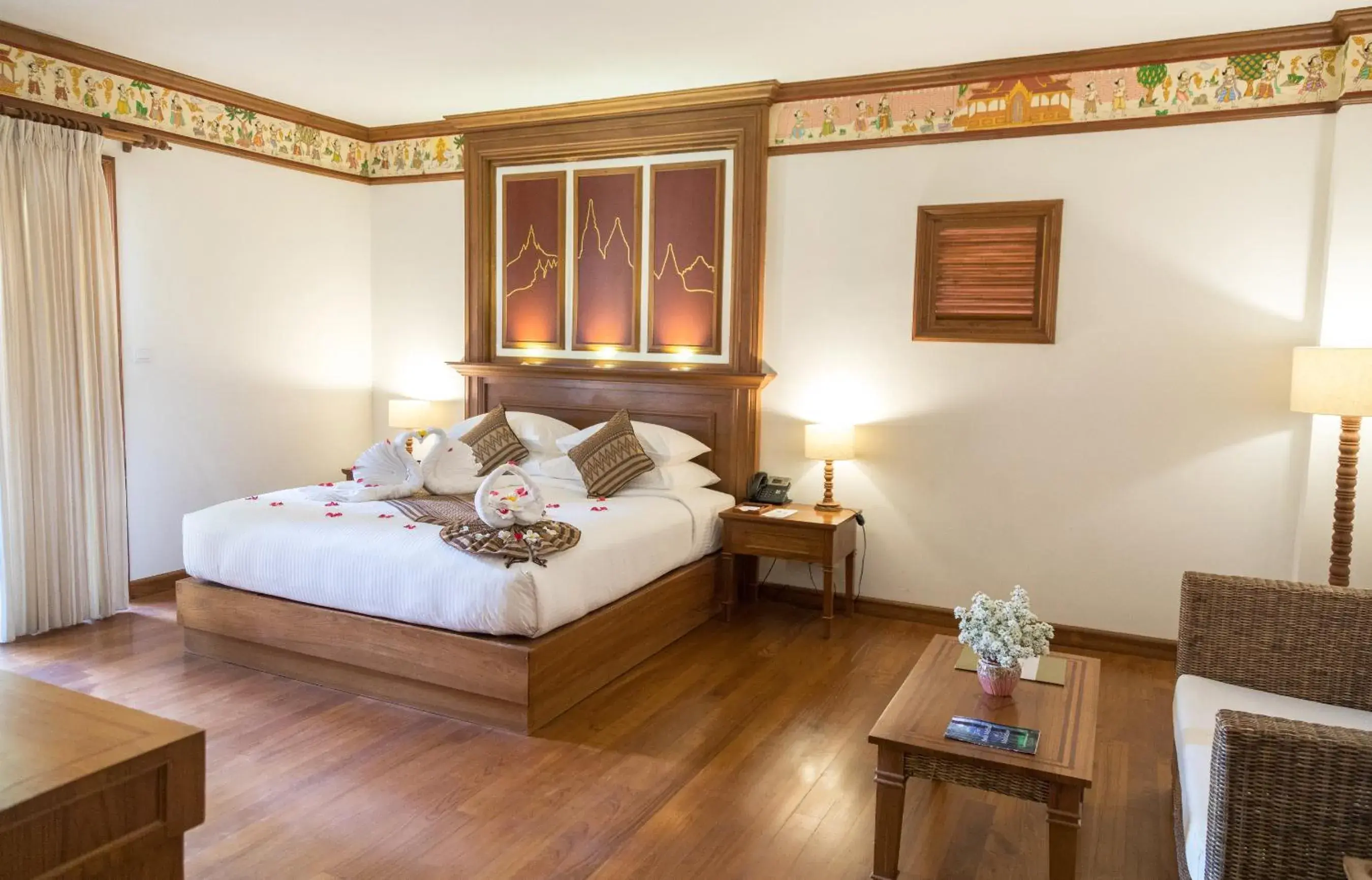 Grand Deluxe Double or Twin Room in Heritage Bagan Hotel Grand Deluxe Double or Twin Room in Heritage Bagan Hotel