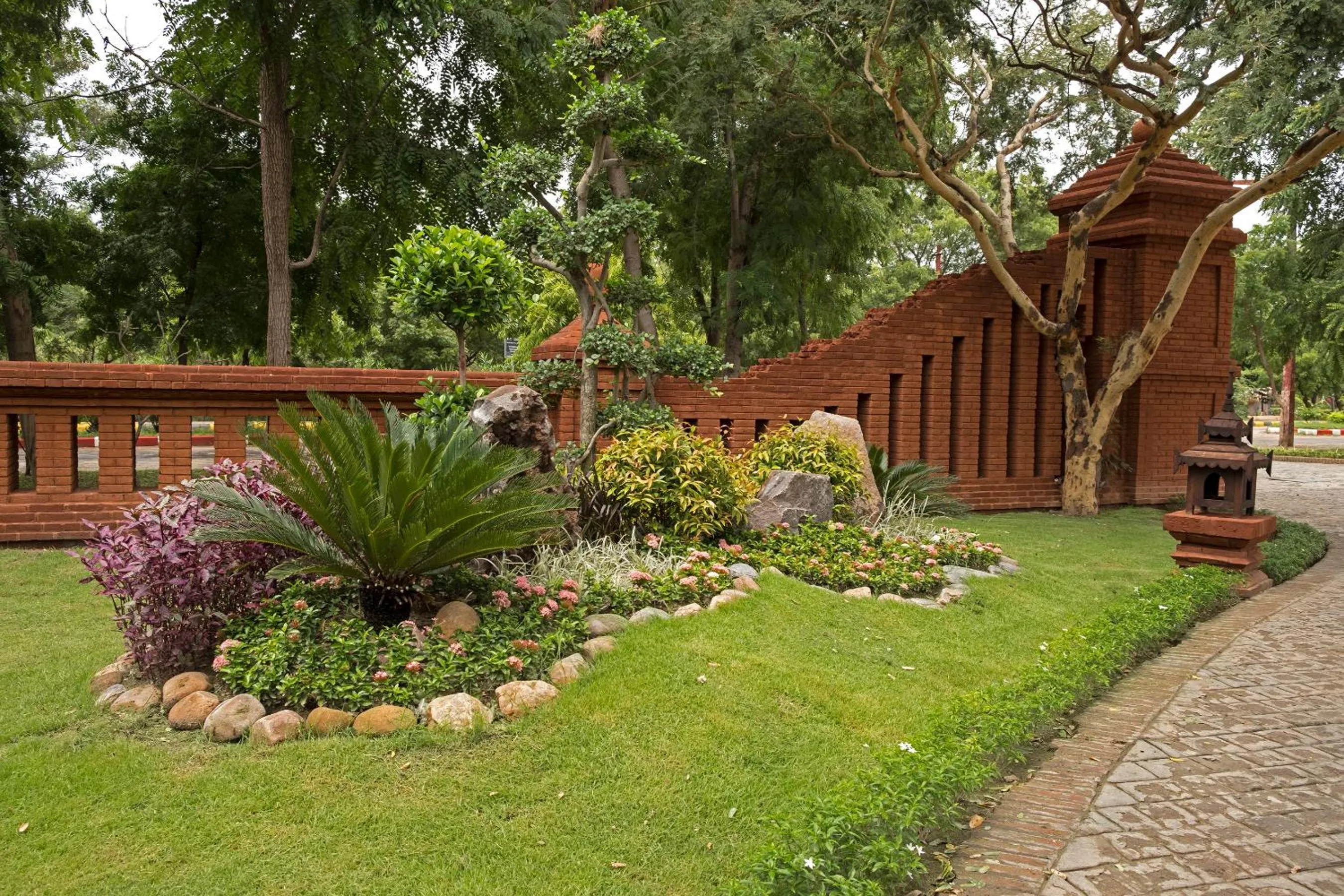 Facade/entrance in Heritage Bagan Hotel