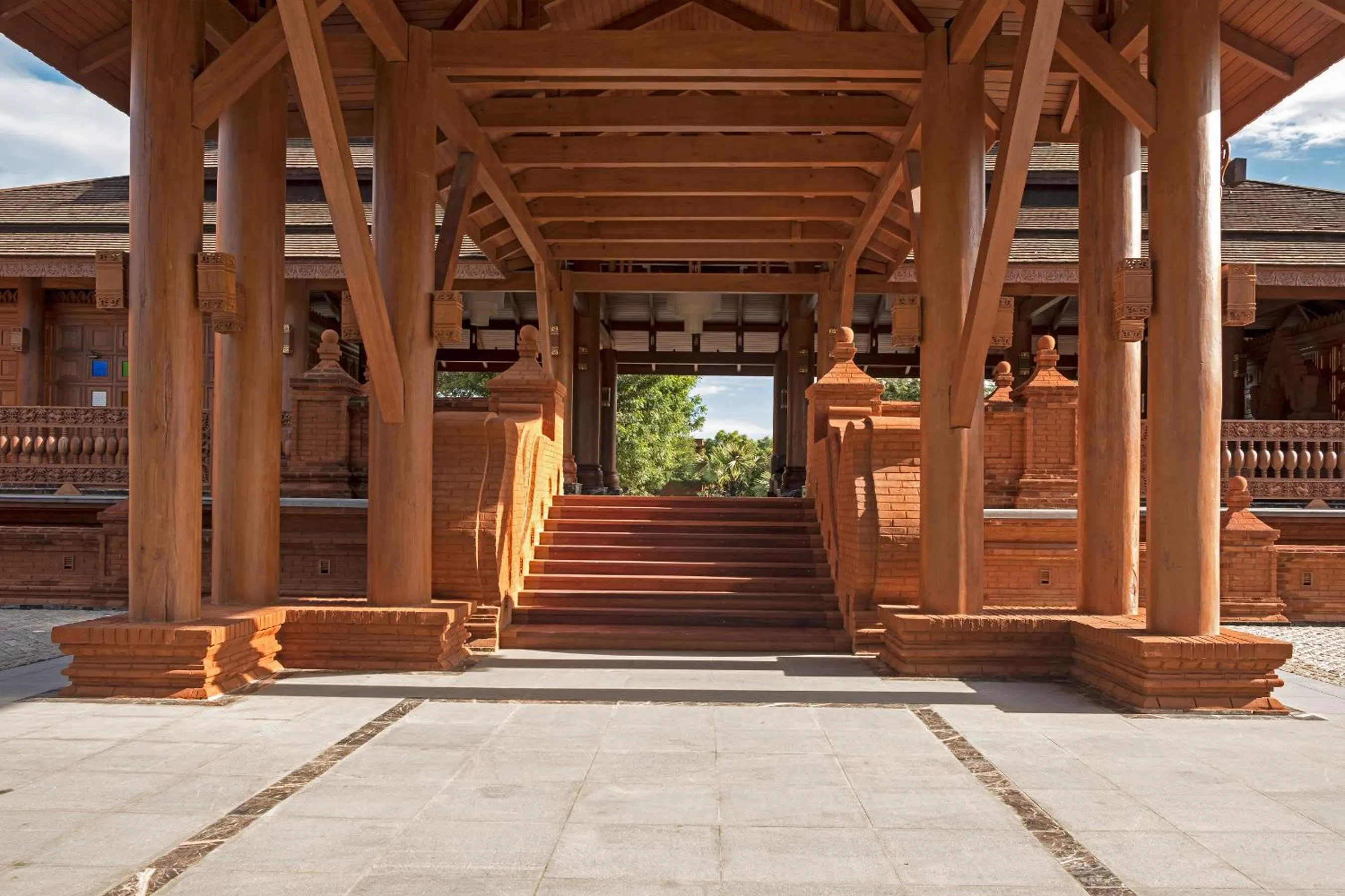 Property building in Heritage Bagan Hotel