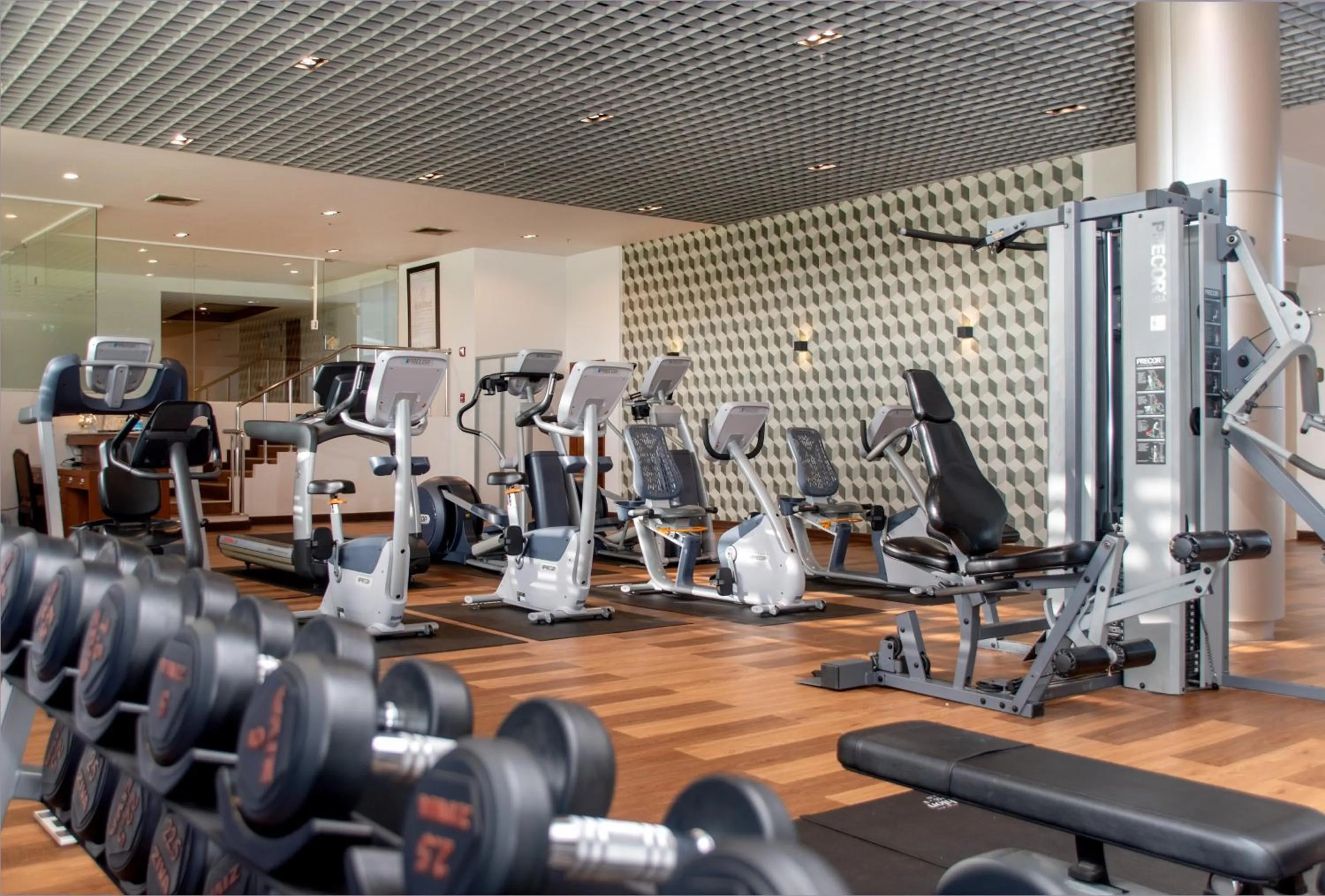 Fitness centre/facilities in The Riverie by Katathani