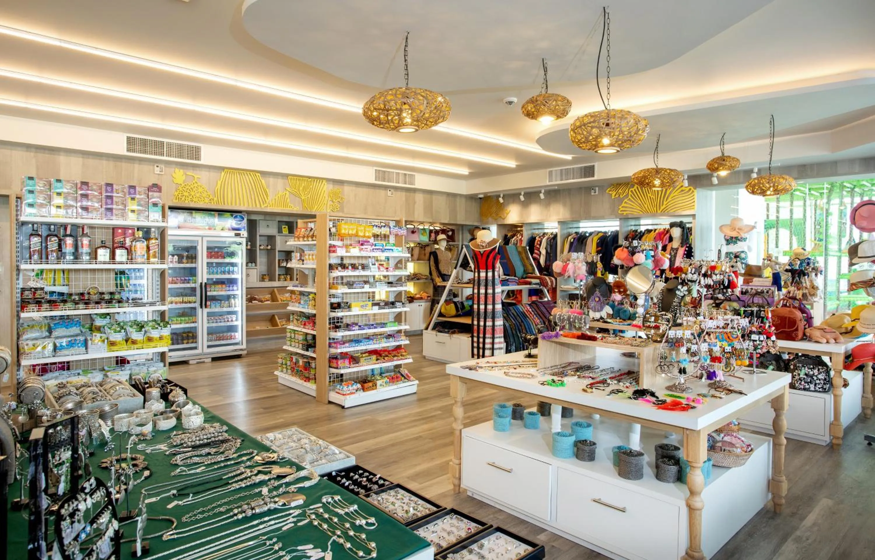 On-site shops in The Riverie by Katathani