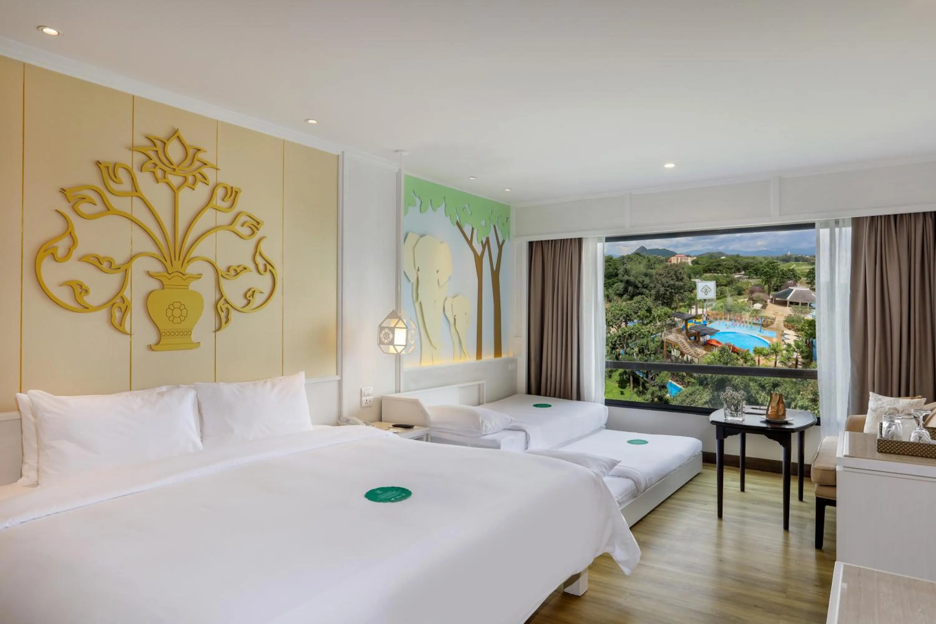 Bedroom, Bed in The Riverie by Katathani