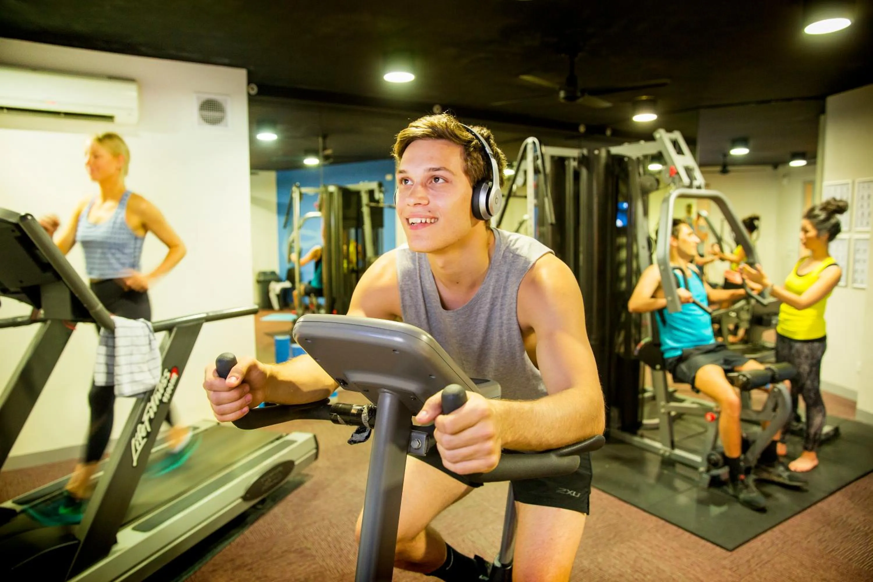 Fitness centre/facilities in Space Hotel