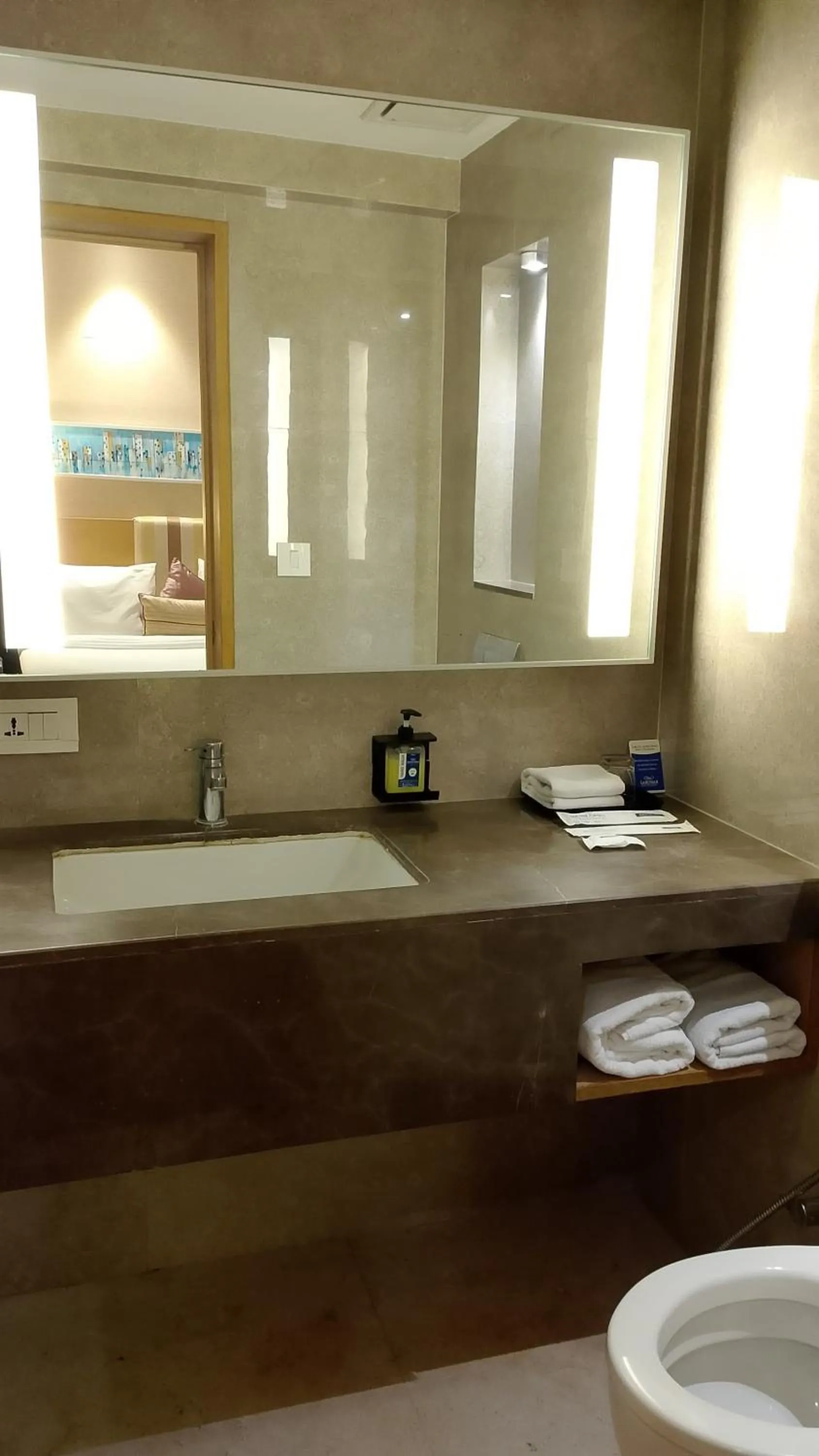 Bathroom in Sarovar Portico Rivera Ahmedabad