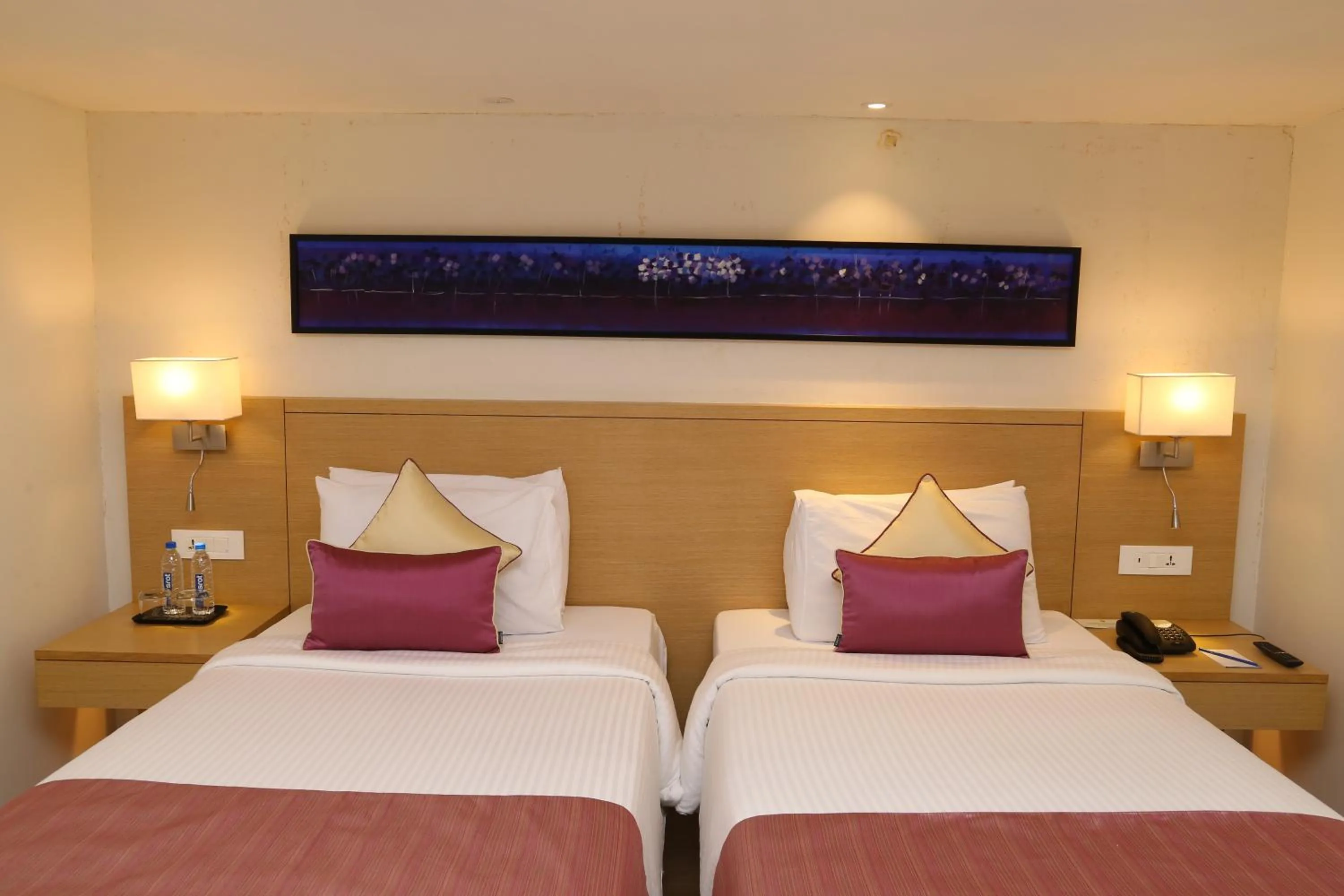 Bedroom, Bed in Sarovar Portico Rivera Ahmedabad