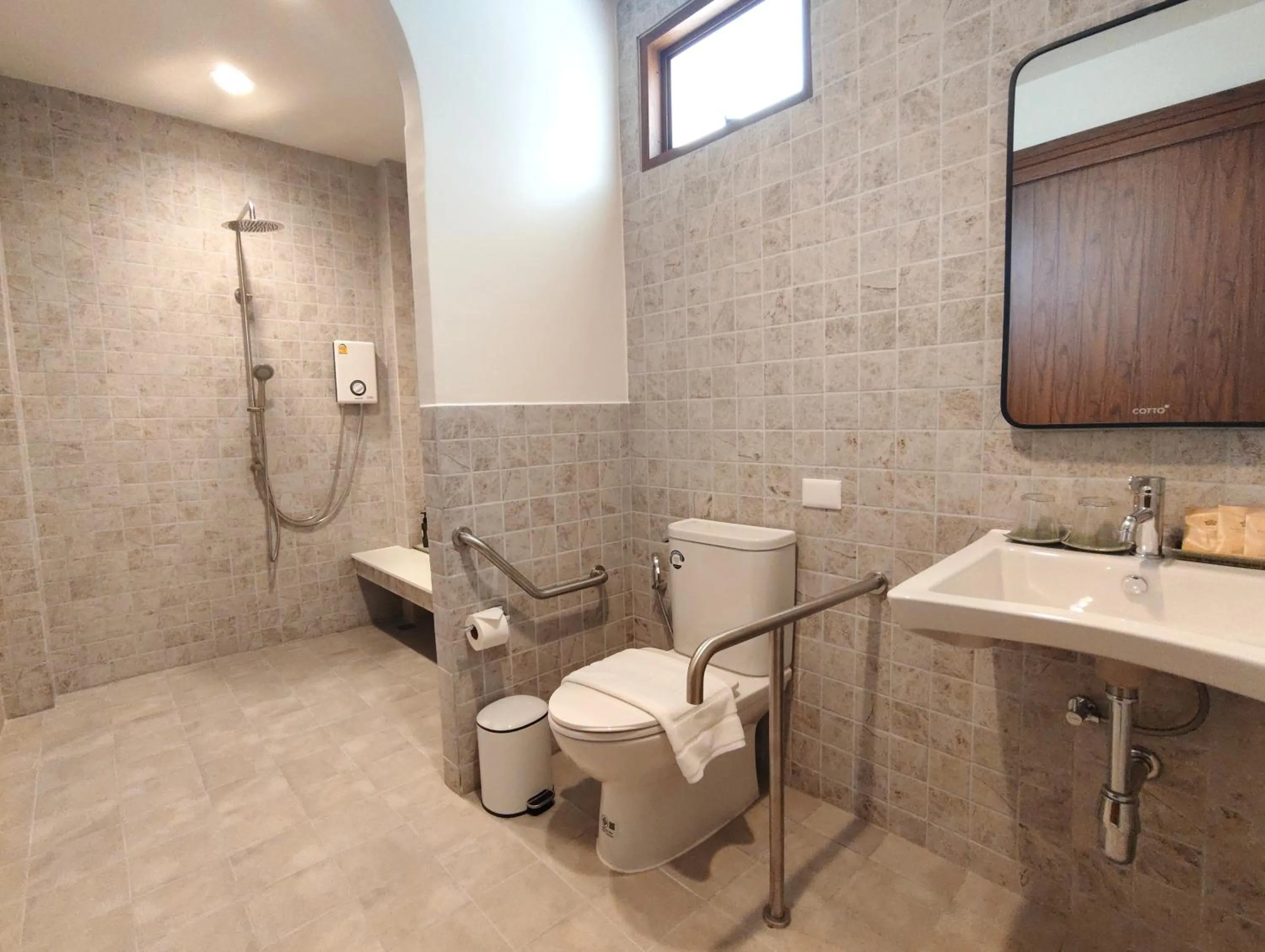 Shower in Baan Imm Sook Resort