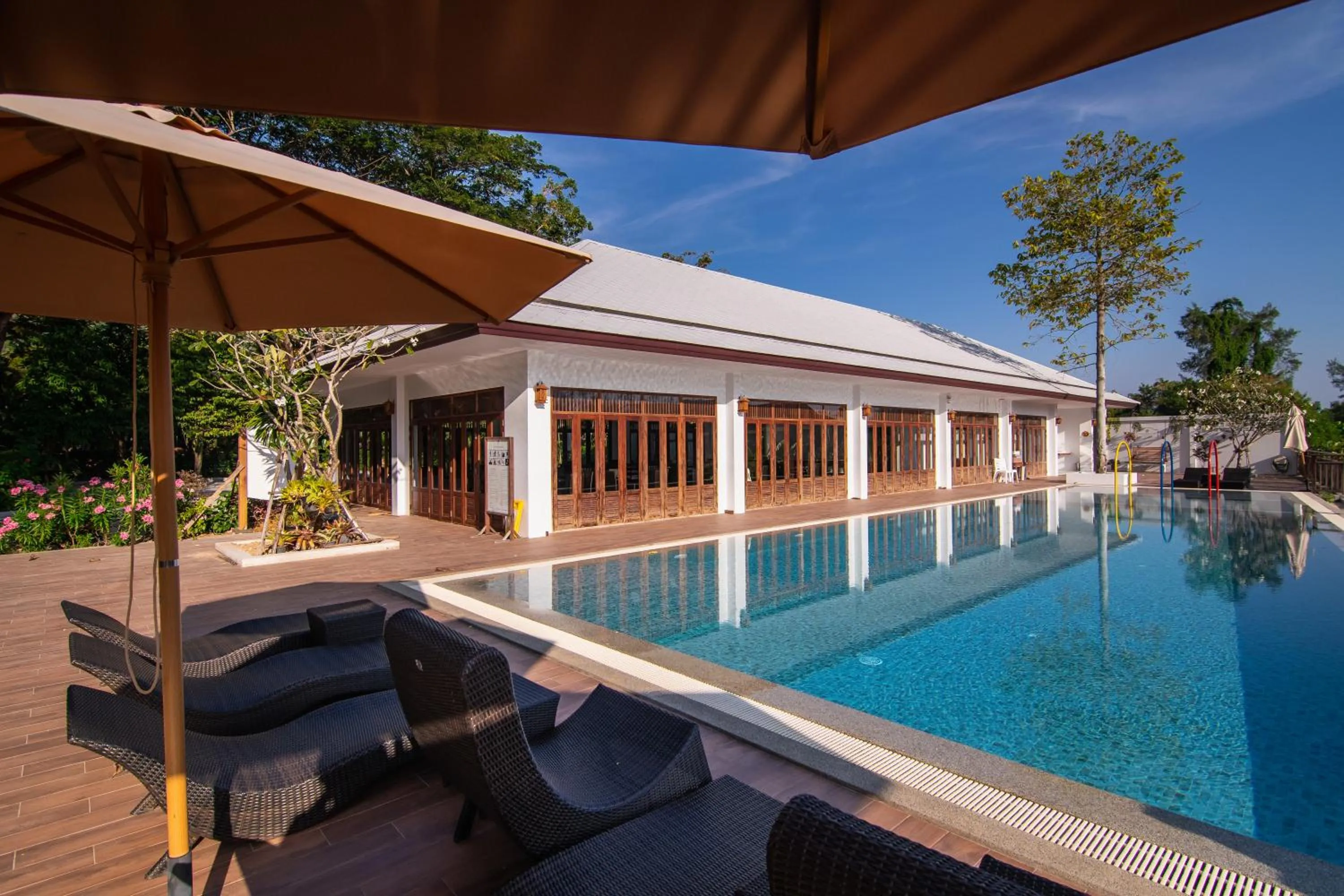 Pool view in Baan Imm Sook Resort