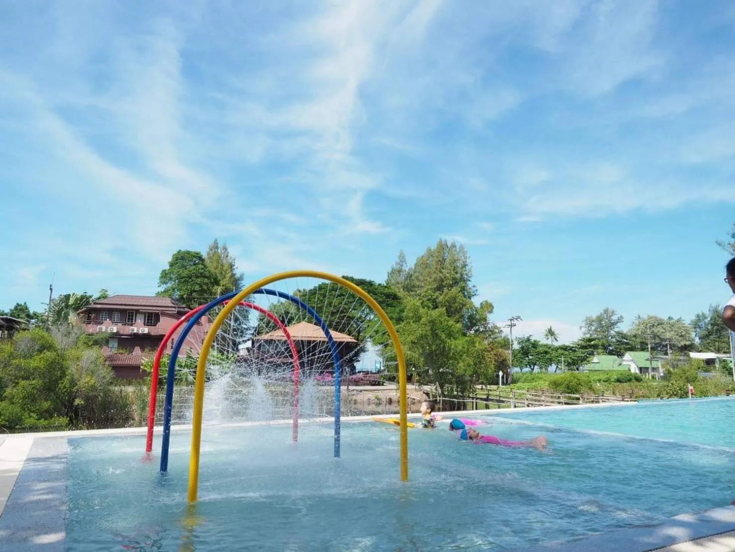 Pool view in Baan Imm Sook Resort