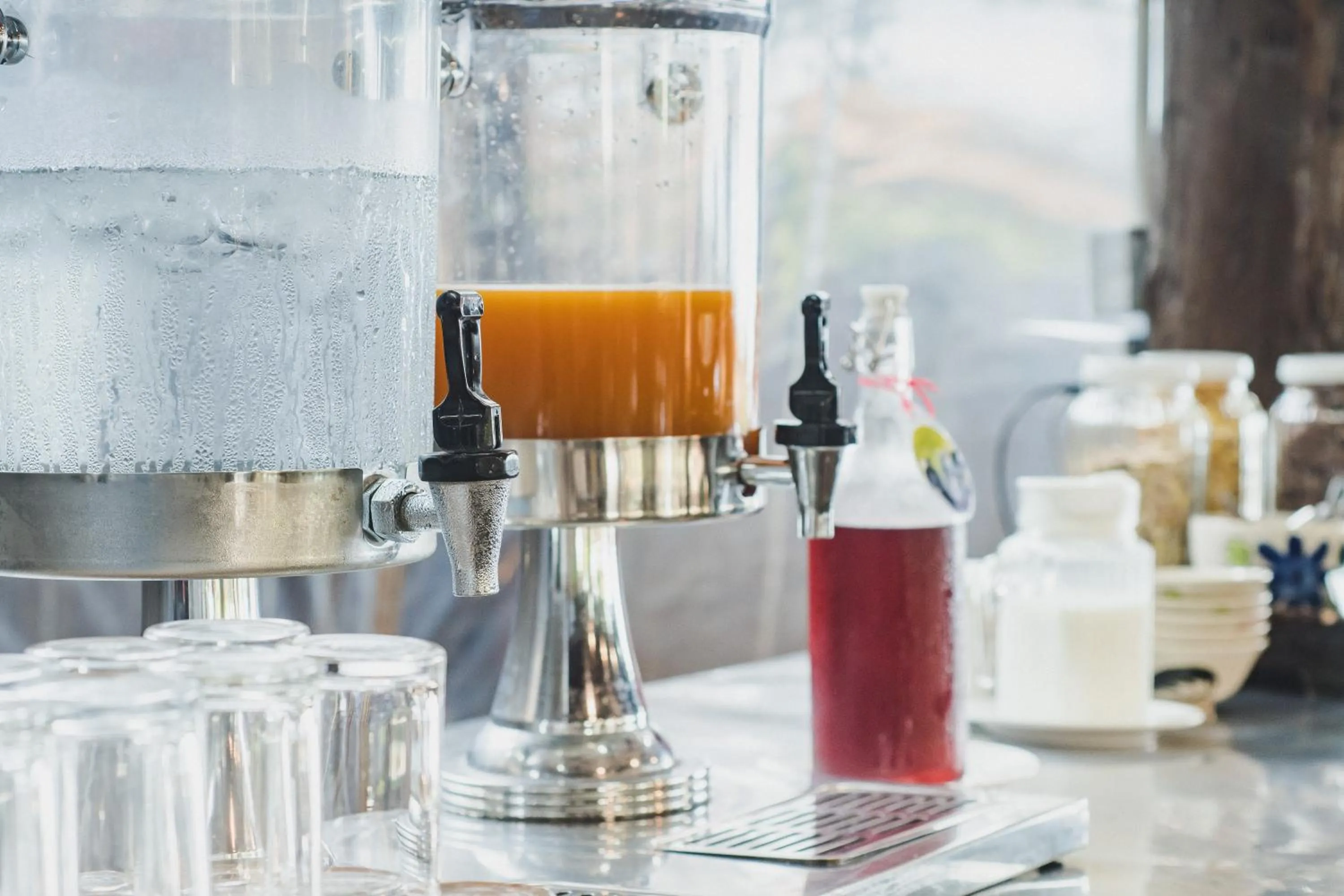 Buffet breakfast in Baan Imm Sook Resort