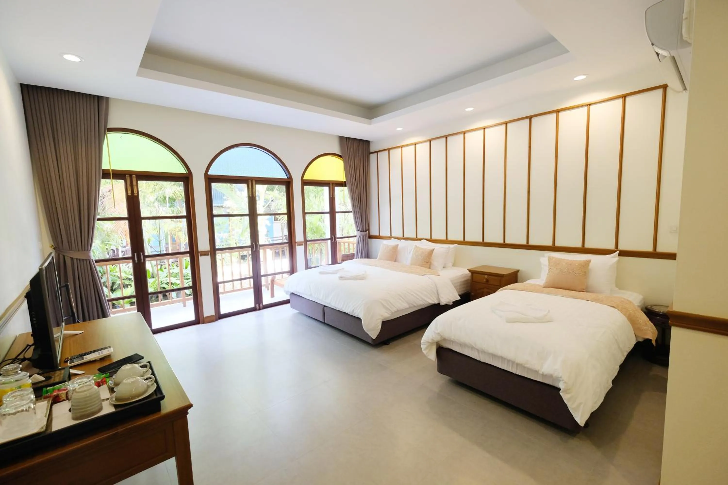 Bedroom, Bed in Baan Imm Sook Resort