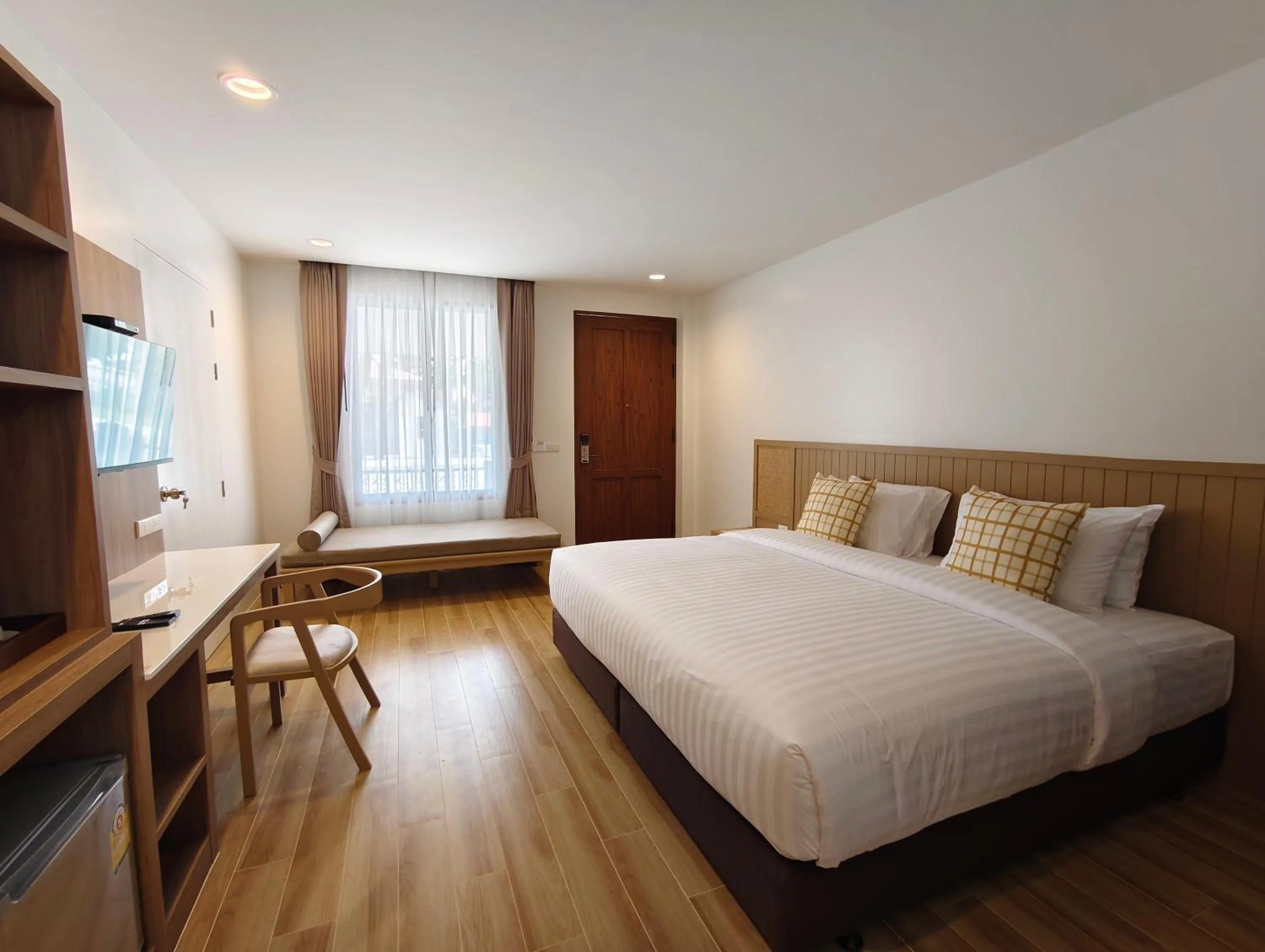 Bedroom, Bed in Baan Imm Sook Resort