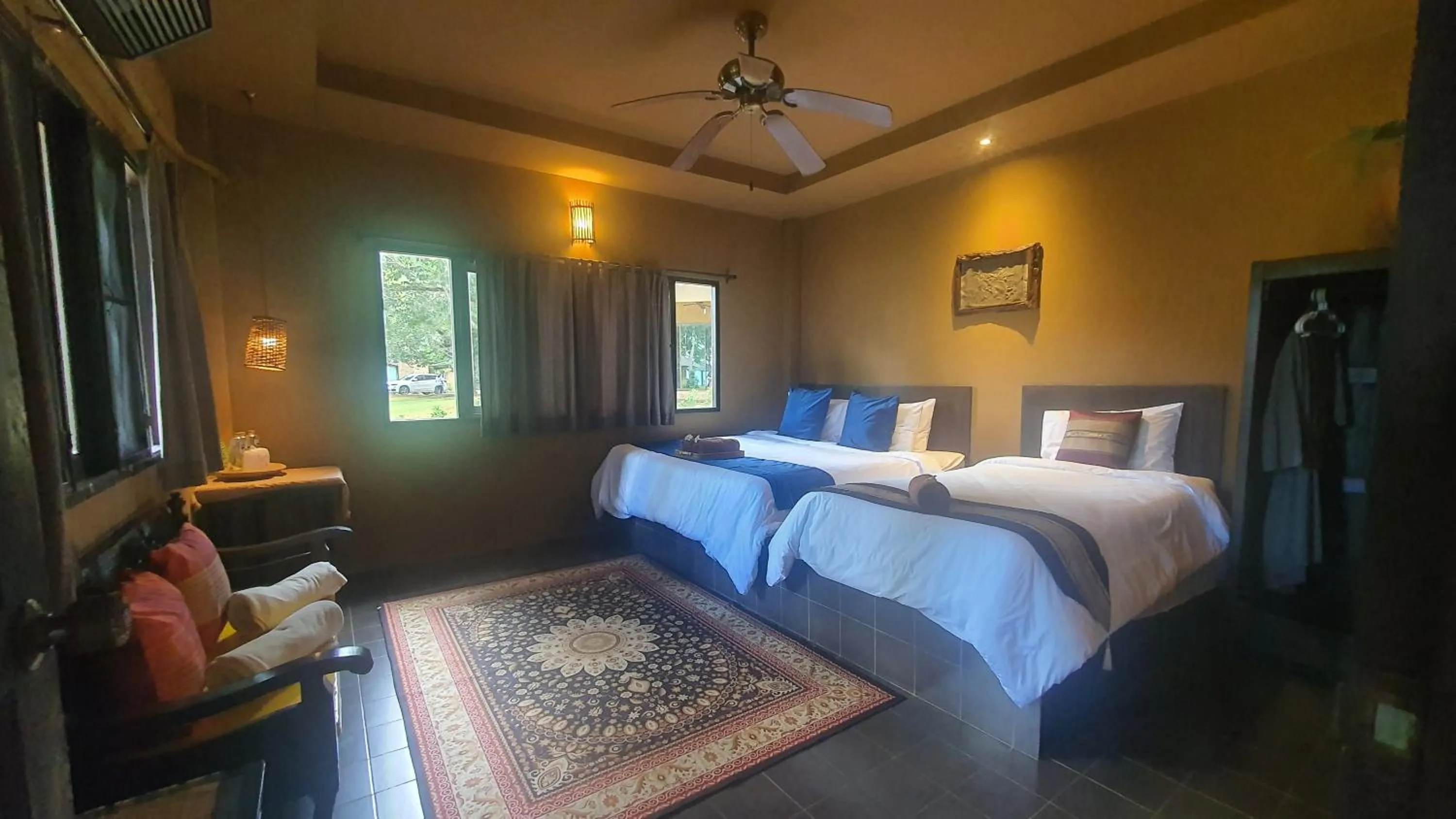 Bedroom, Bed in Melina Beach Front Bungalows
