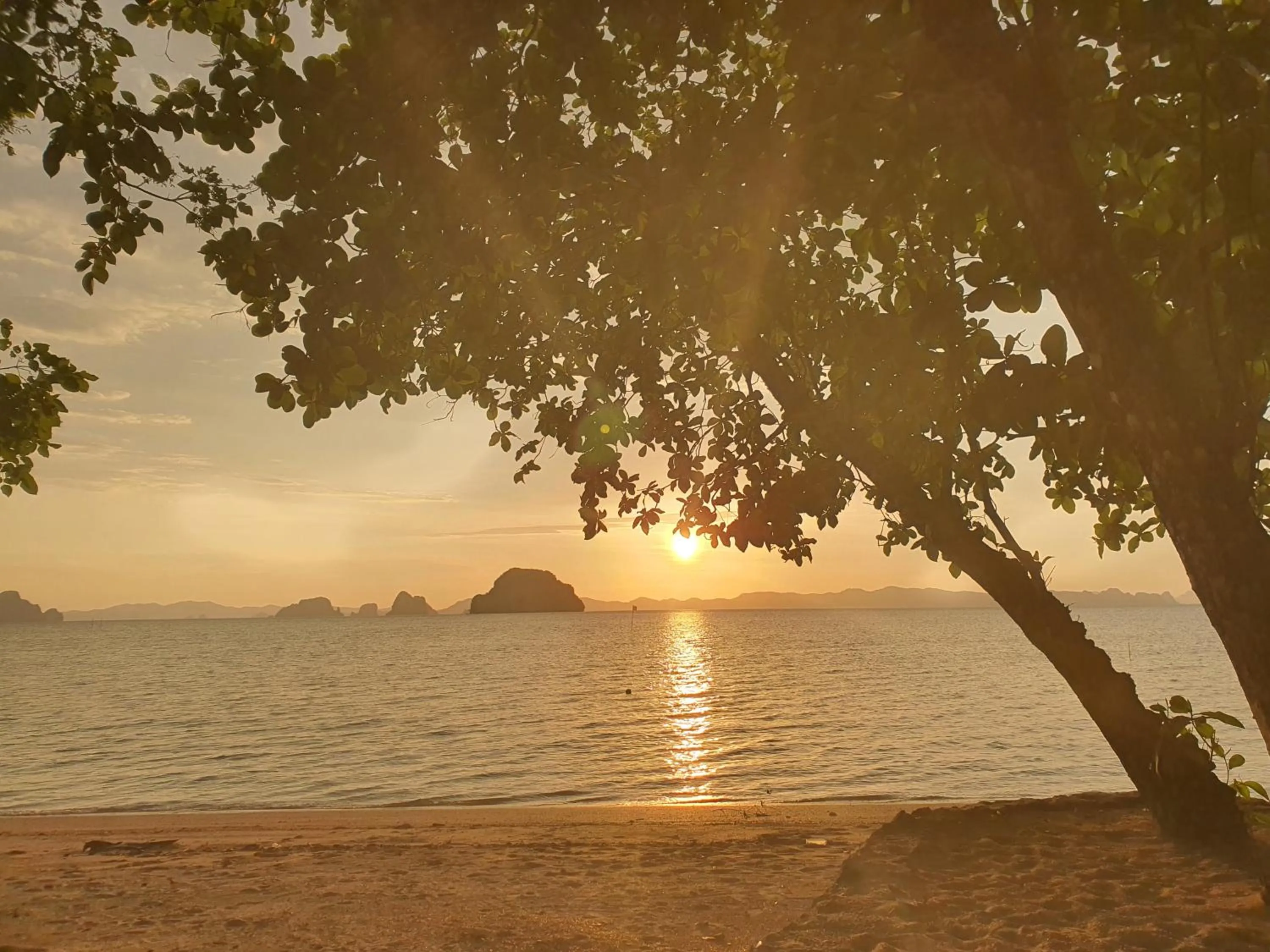 Sea view in Melina Beach Front Bungalows