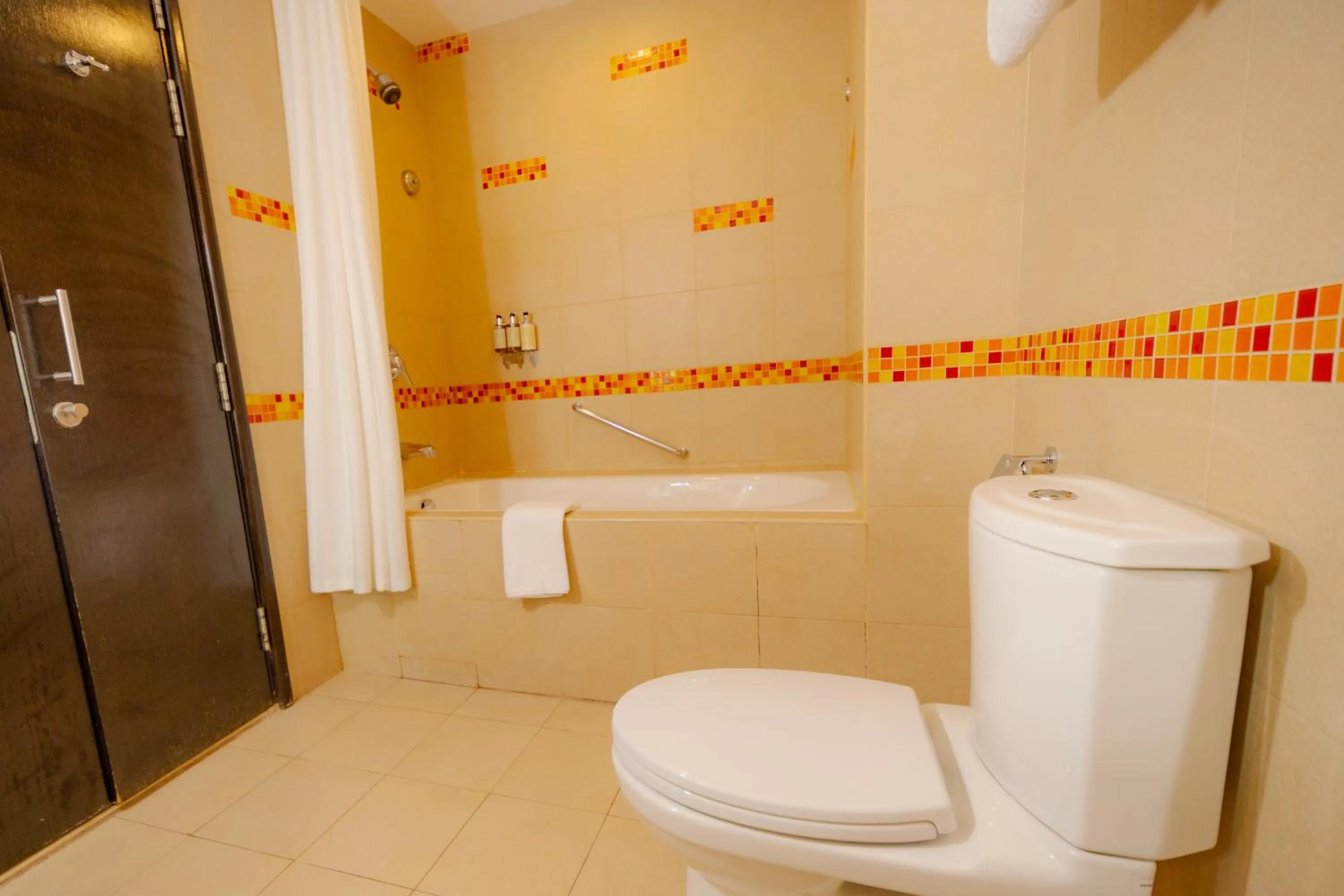 Toilet in Hulhule Island Hotel- Private Beach Access & Airport Pick-up and Drop