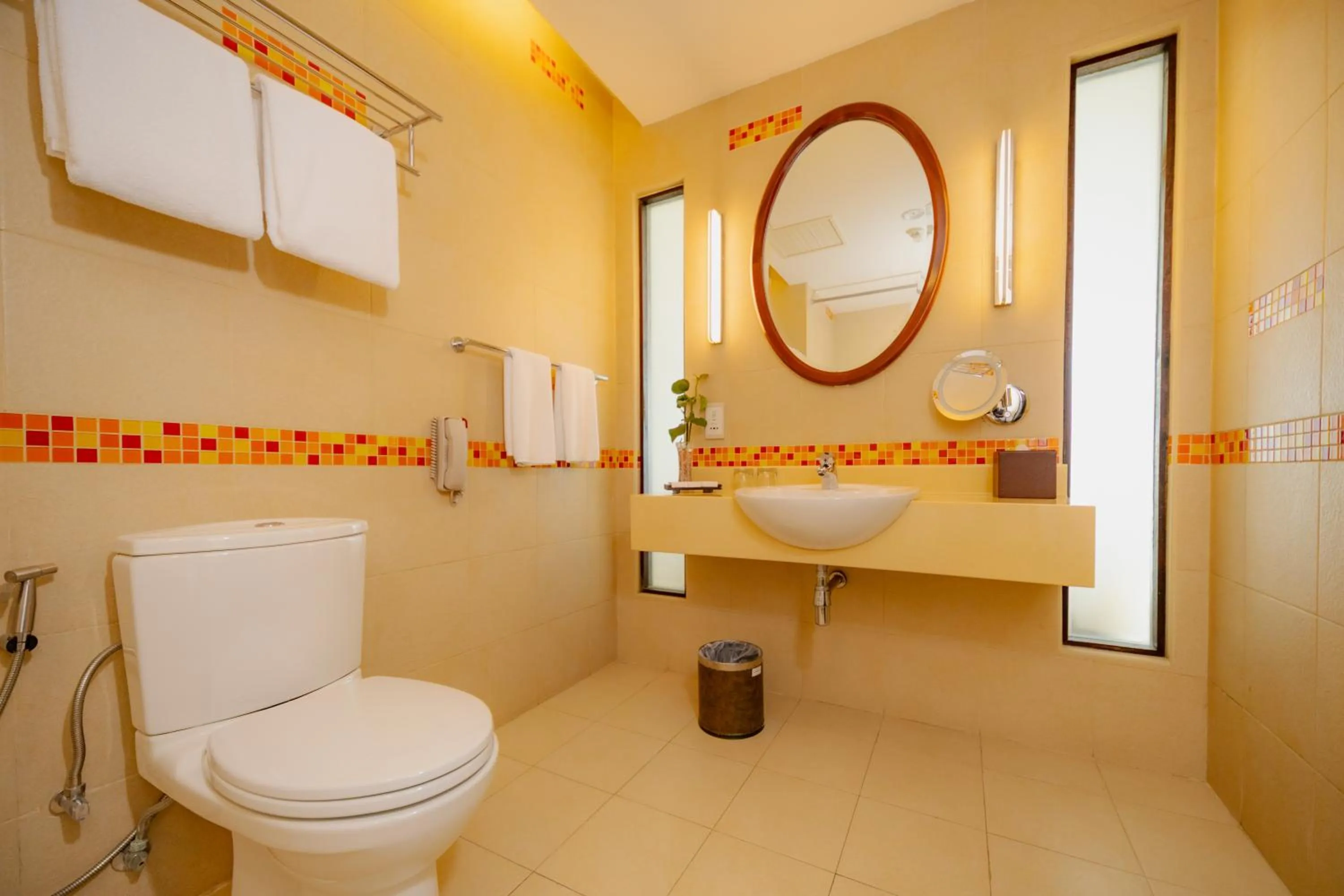 Toilet in Hulhule Island Hotel- Private Beach Access & Airport Pick-up and Drop