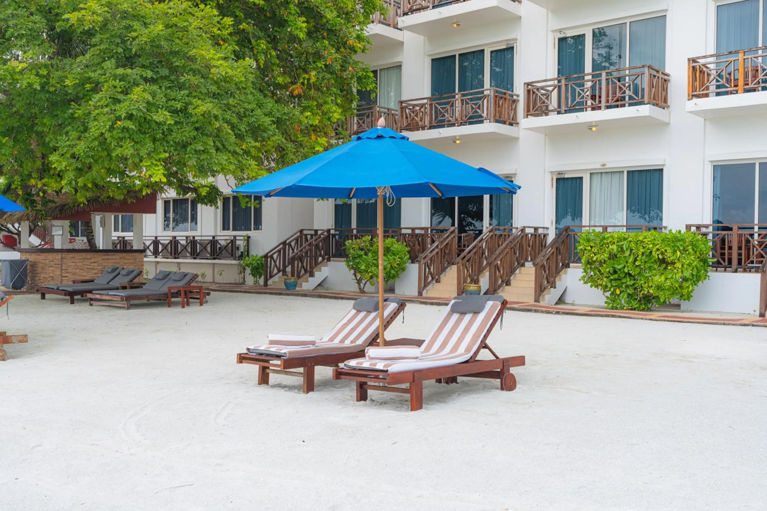 Property building in Hulhule Island Hotel- Private Beach Access & Airport Pick-up and Drop