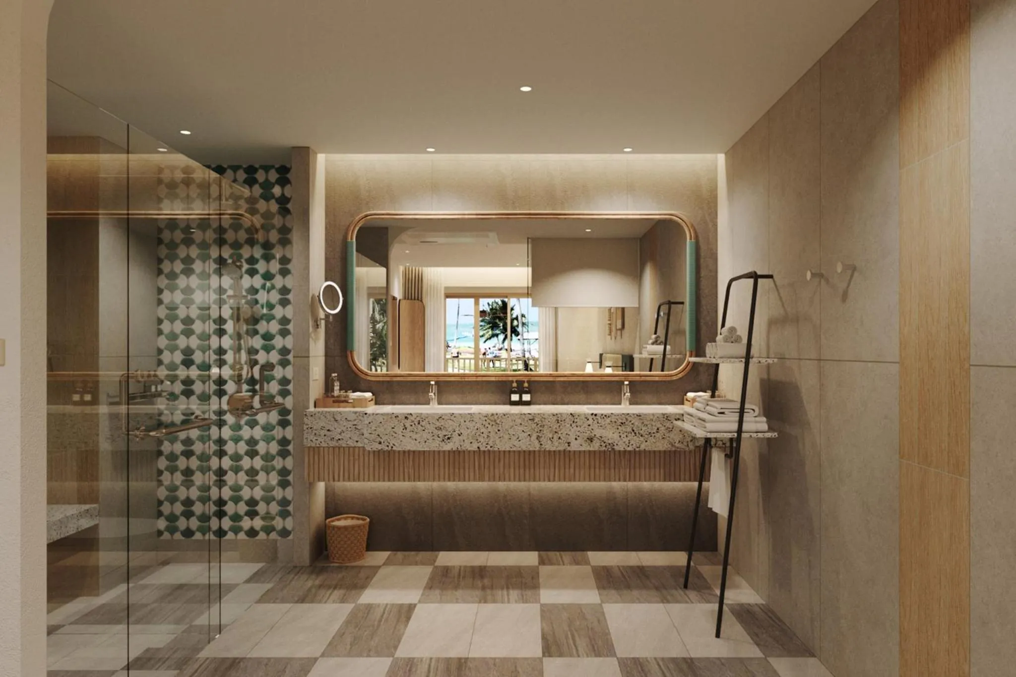 Shower in KC Grande Resort Koh Chang