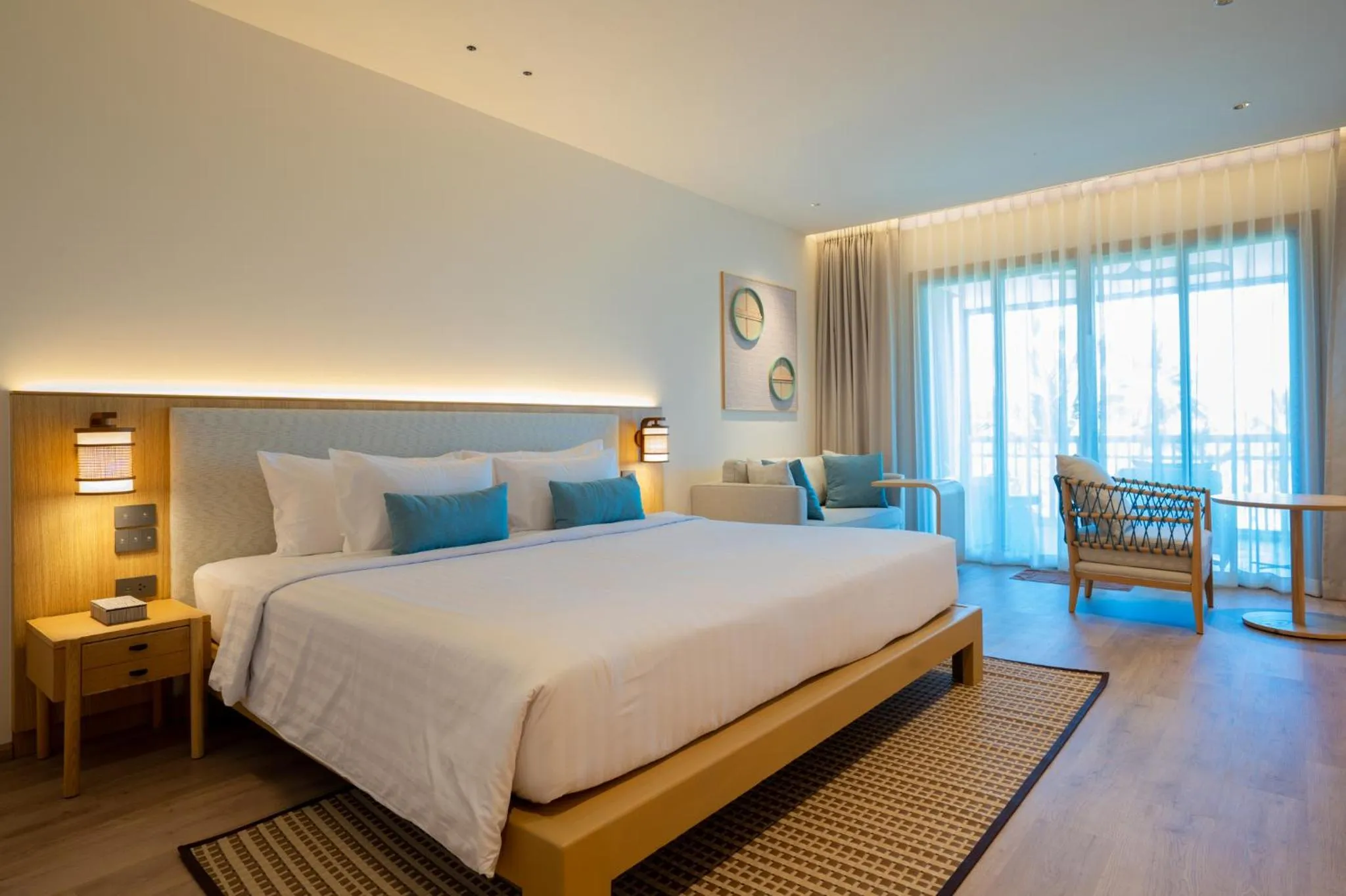 Bed in KC Grande Resort Koh Chang