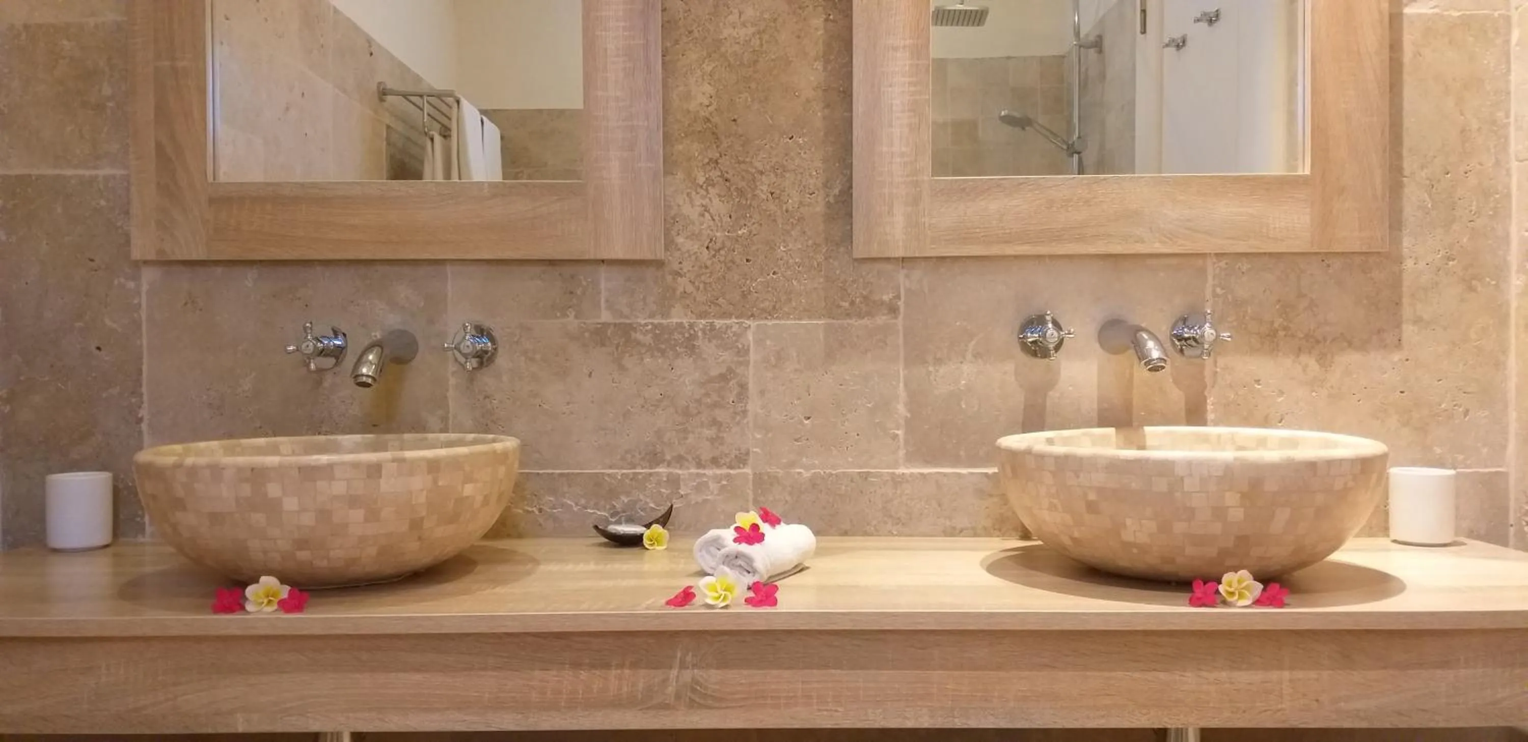 Bathroom in Cocotiers Hotel - Rodrigues