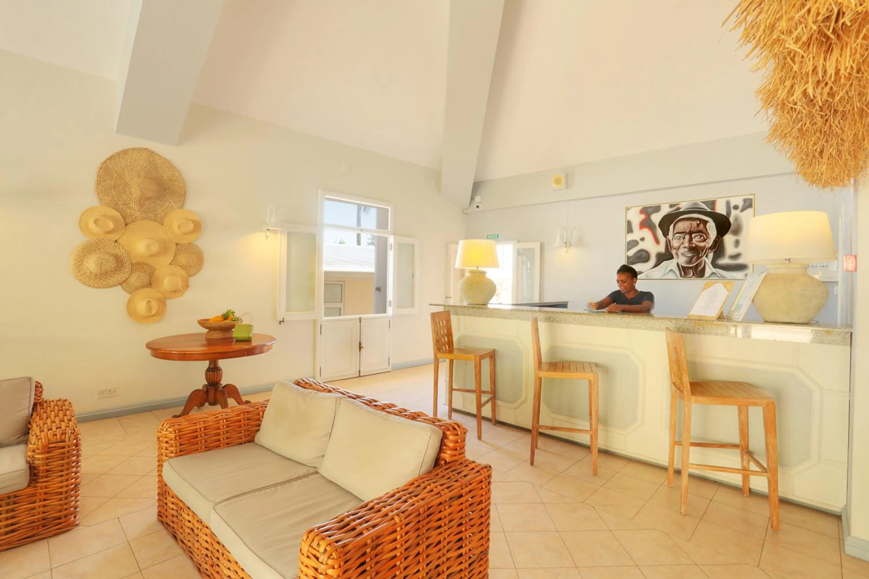 Lobby or reception in Cocotiers Hotel - Rodrigues