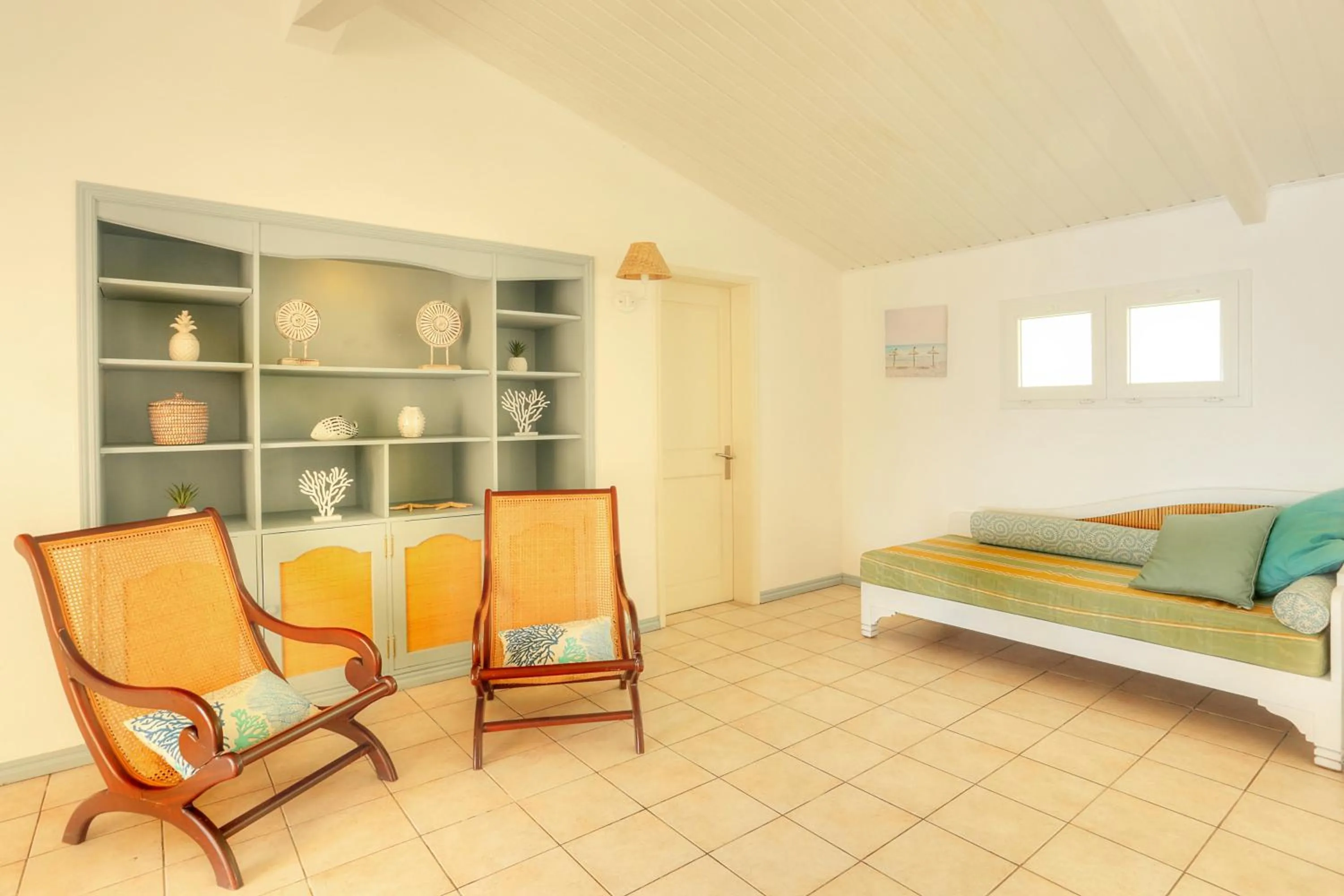 Living room in Cocotiers Hotel - Rodrigues