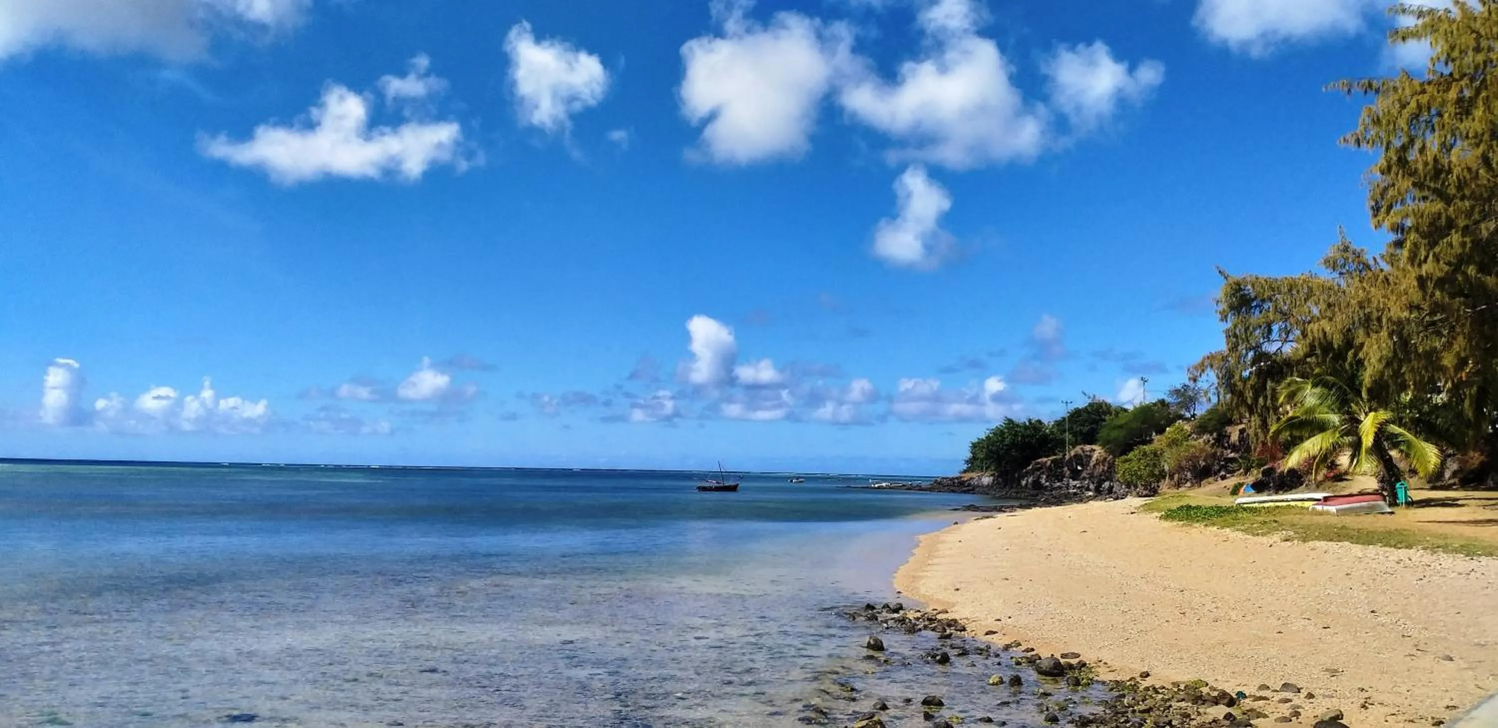Beach in Cocotiers Hotel - Rodrigues