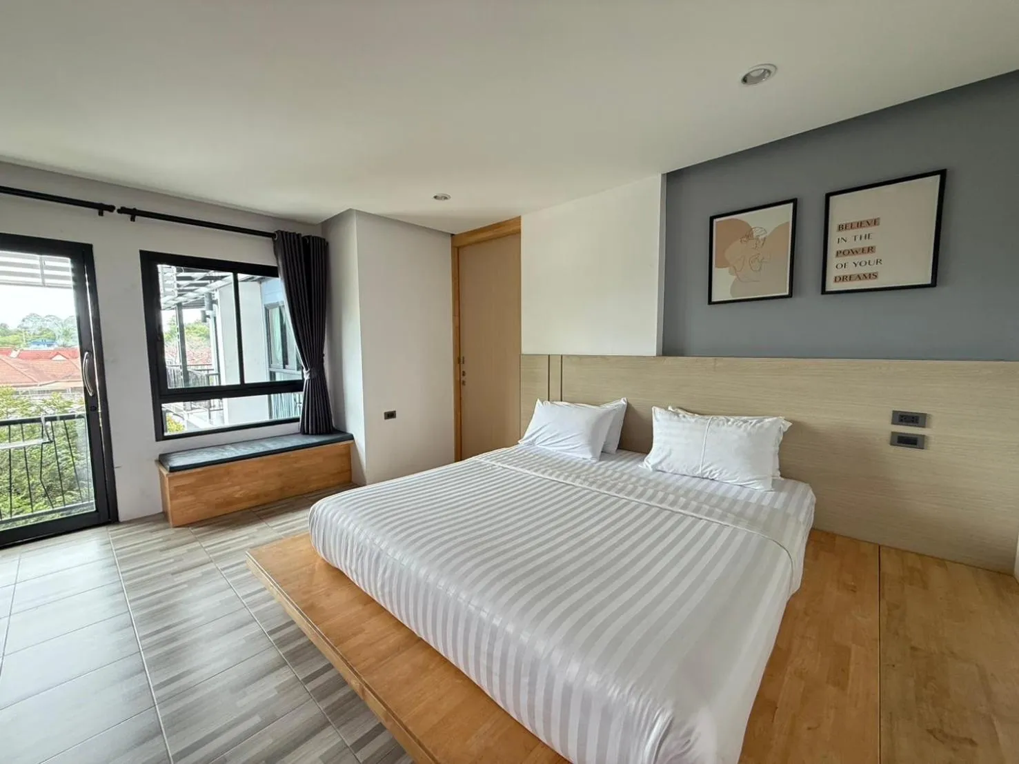 Bed in Sor Kor Sor Resort