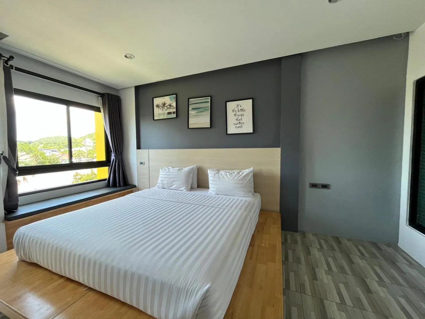 Bed in Sor Kor Sor Resort