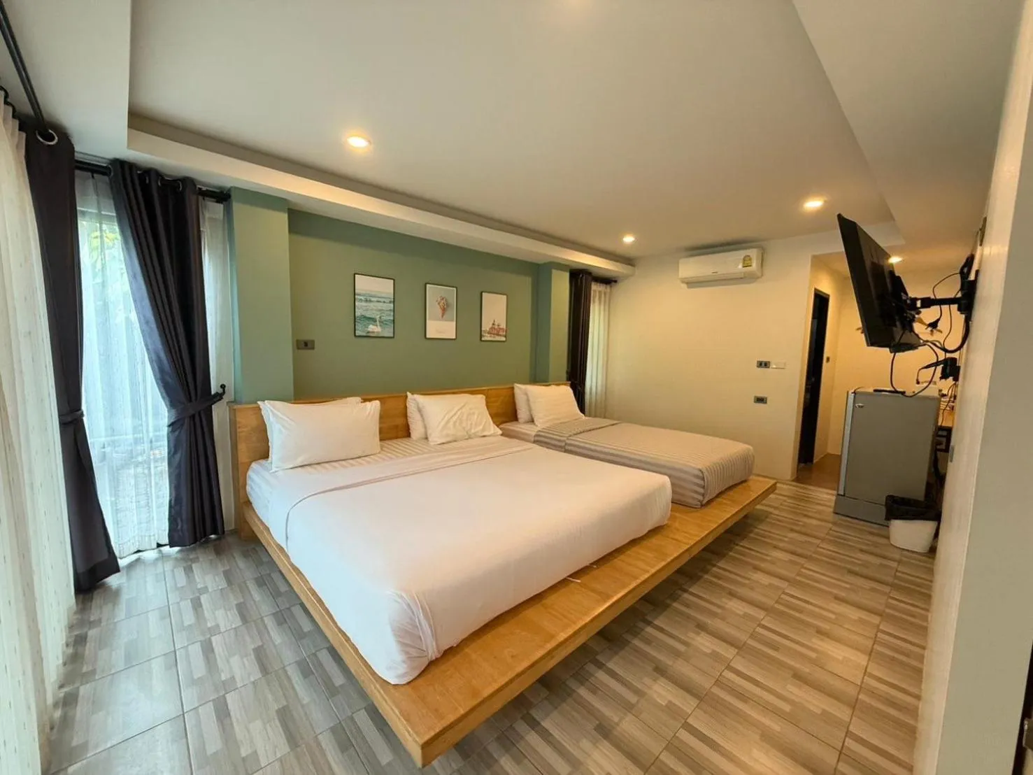 Bed in Sor Kor Sor Resort