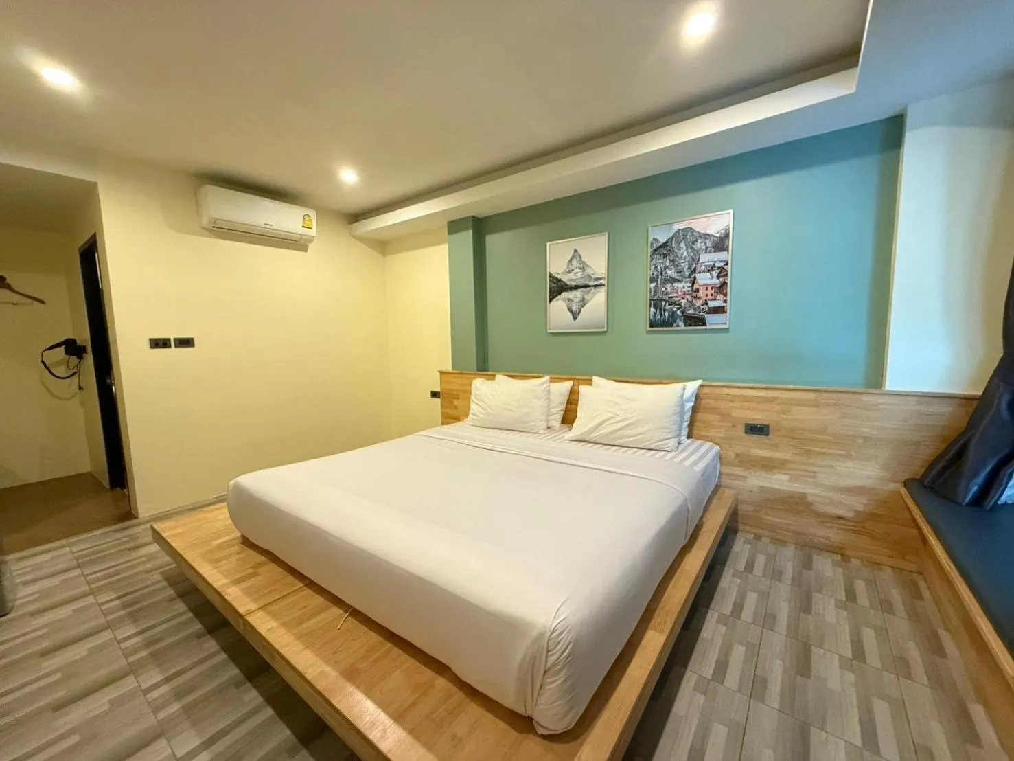 Bed in Sor Kor Sor Resort