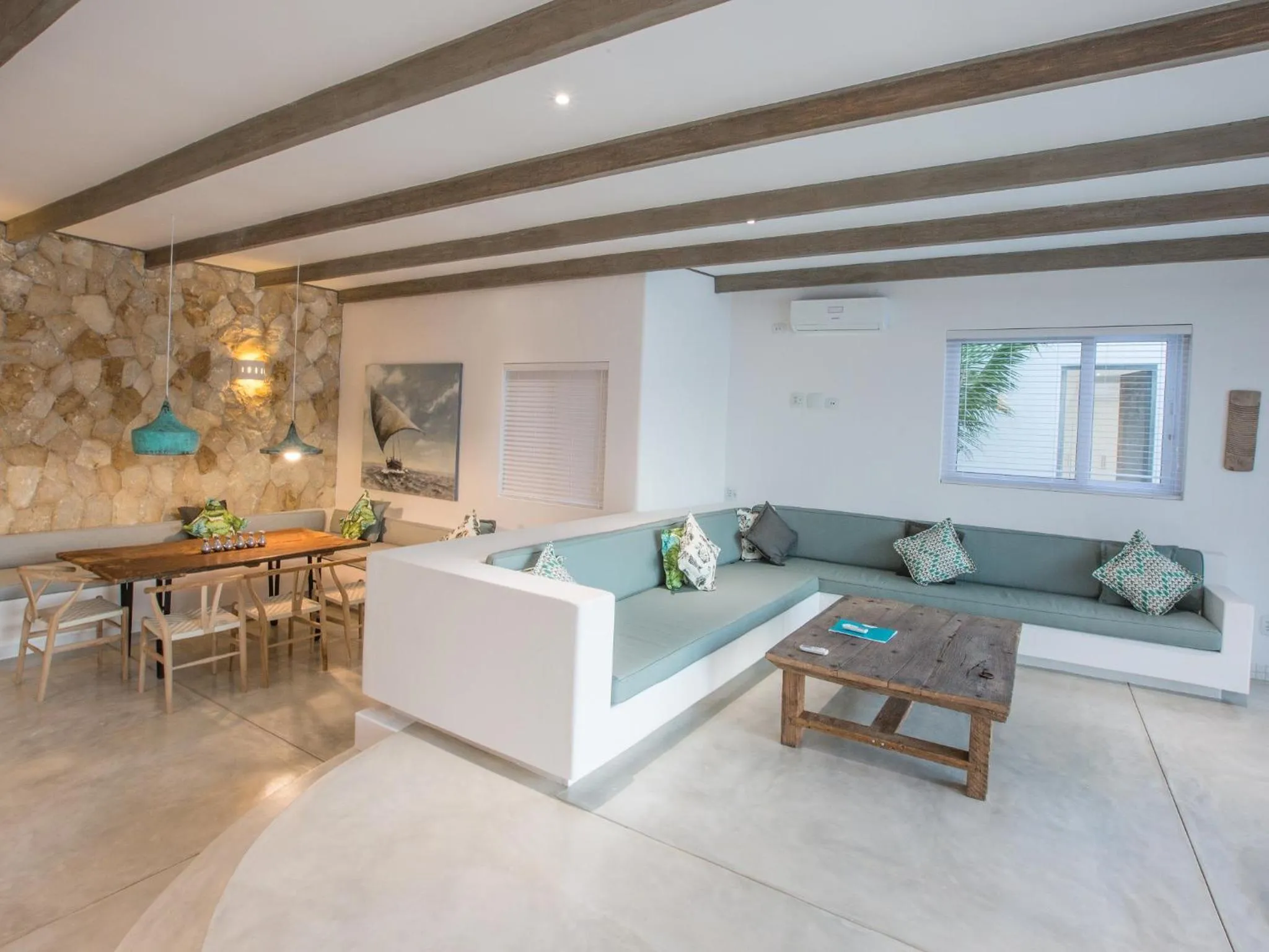 Living room in Beach House