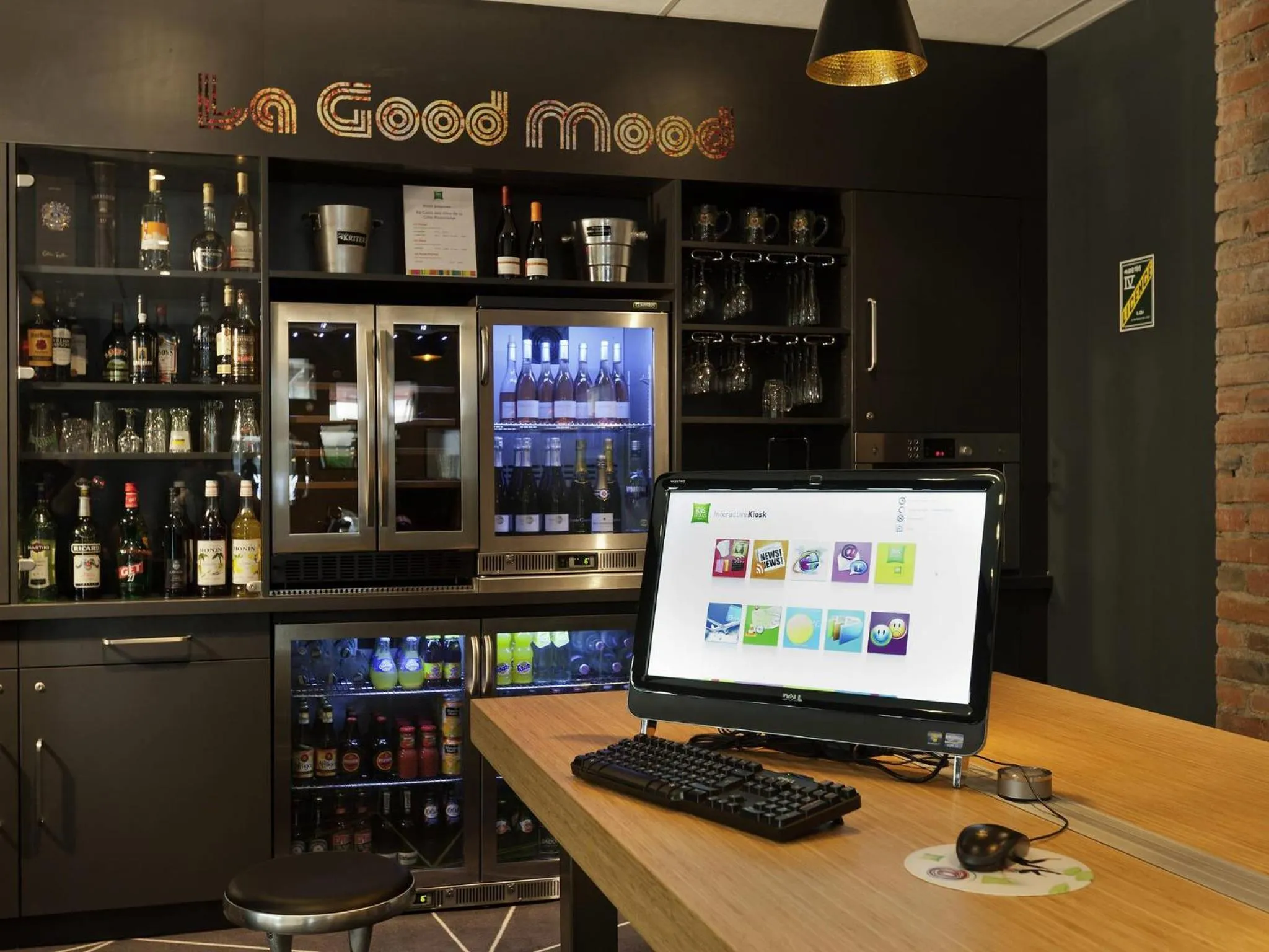 Lounge or bar in ibis Styles Roanne Centre Gare