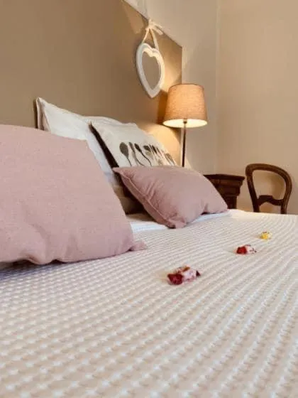 Bed in Hôtel Restaurant La Désirade