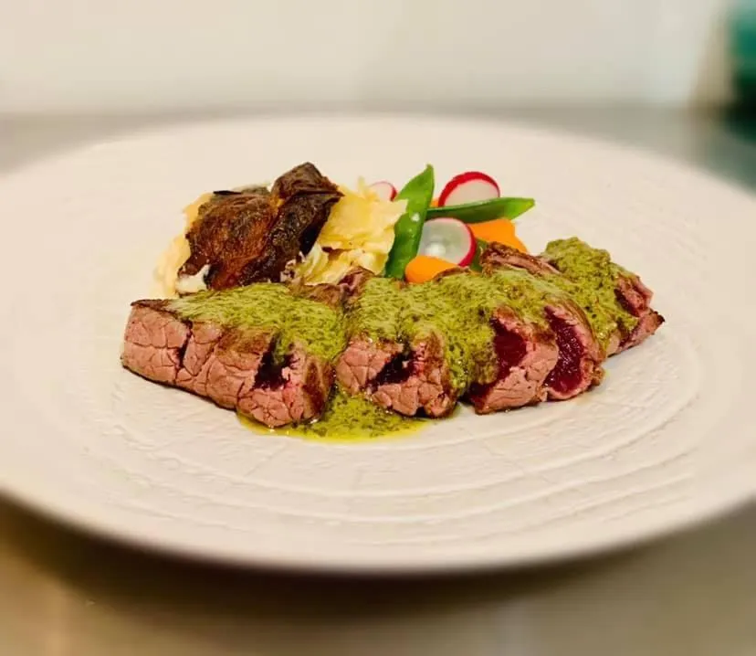 Food close-up in Hôtel Restaurant La Désirade