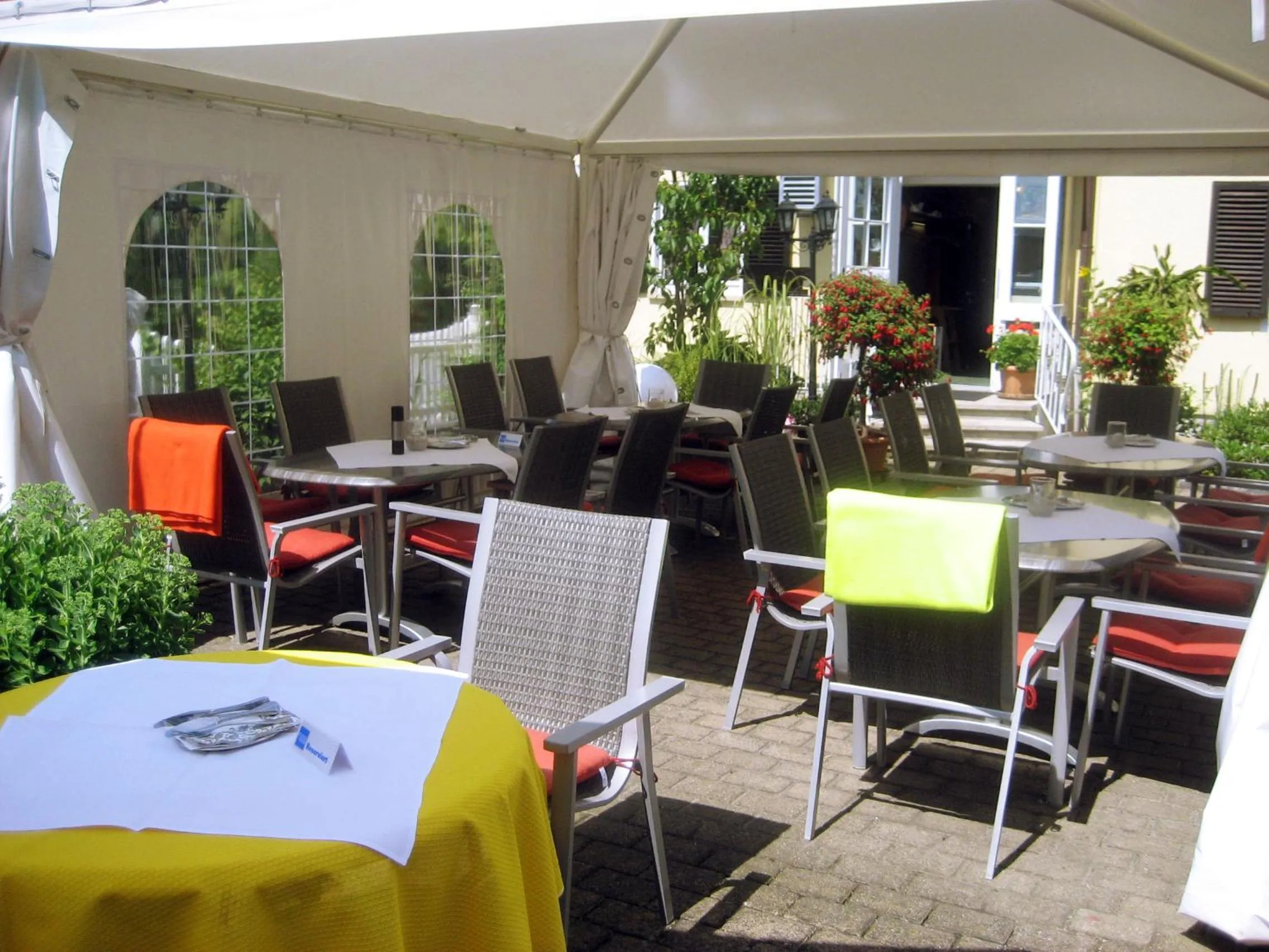 Balcony/Terrace in Hotel Garni in der Breite