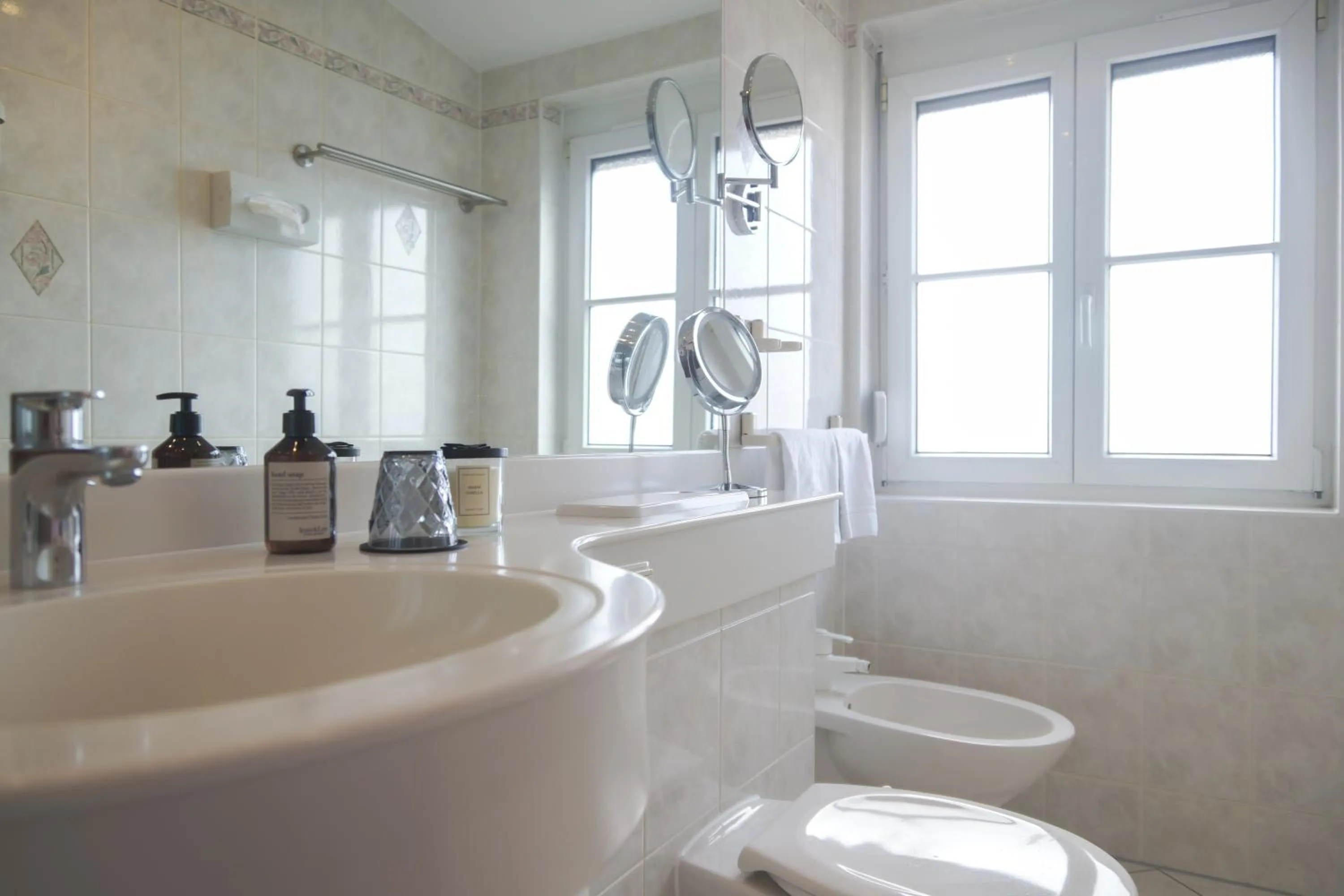Bathroom in Hotel Garni in der Breite