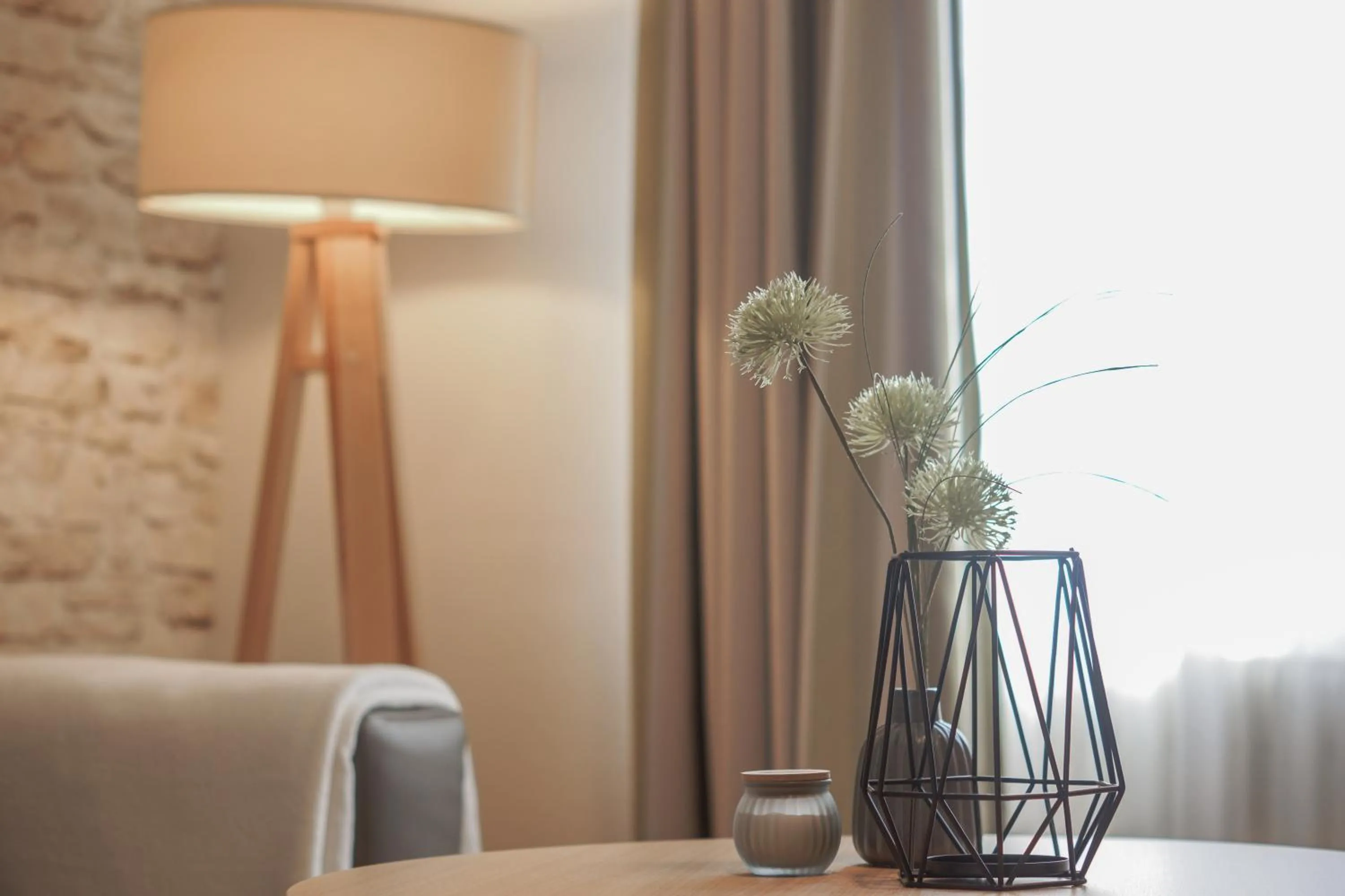 Living room in Hotel Garni in der Breite