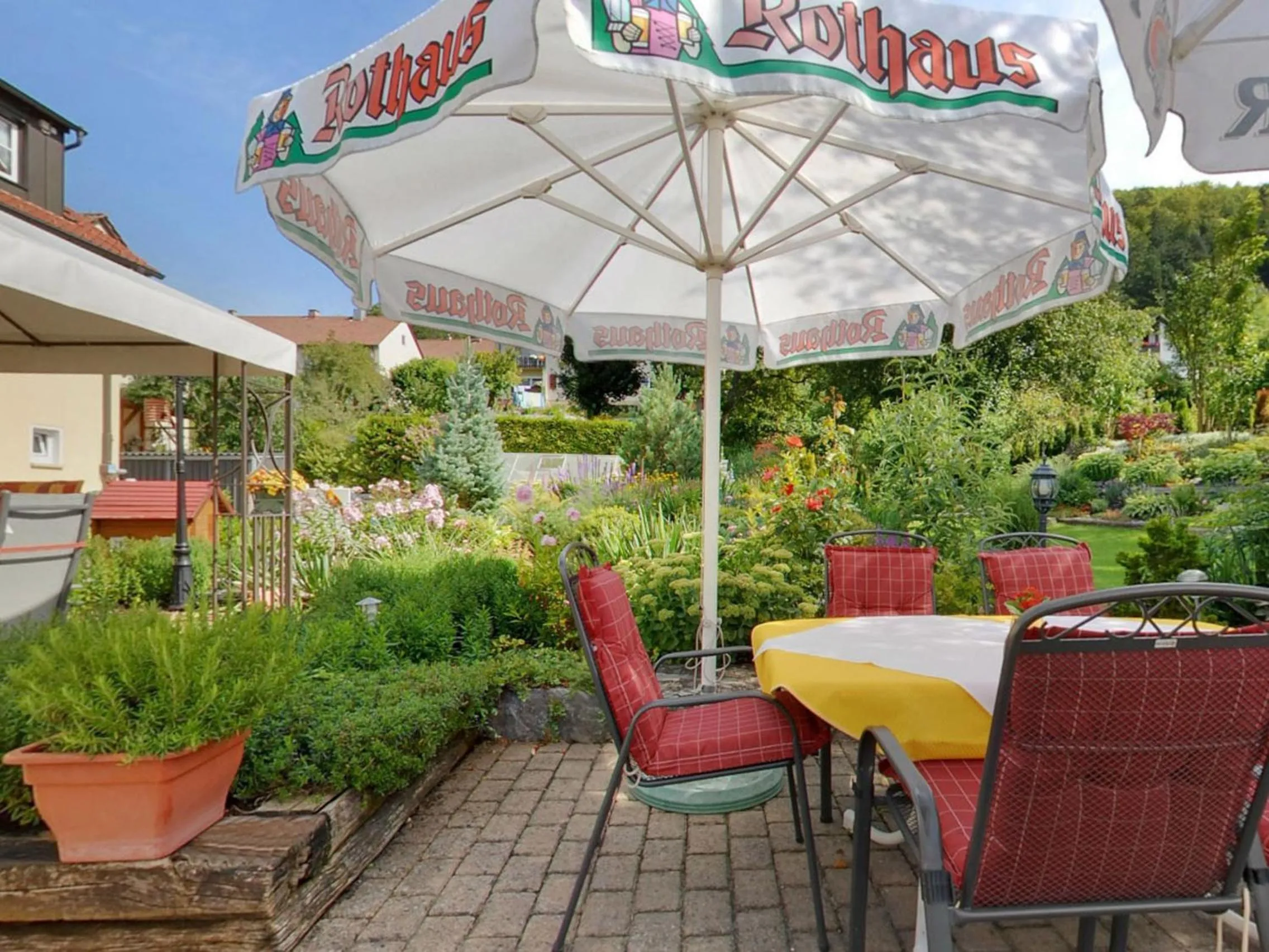Balcony/Terrace in Hotel Garni in der Breite