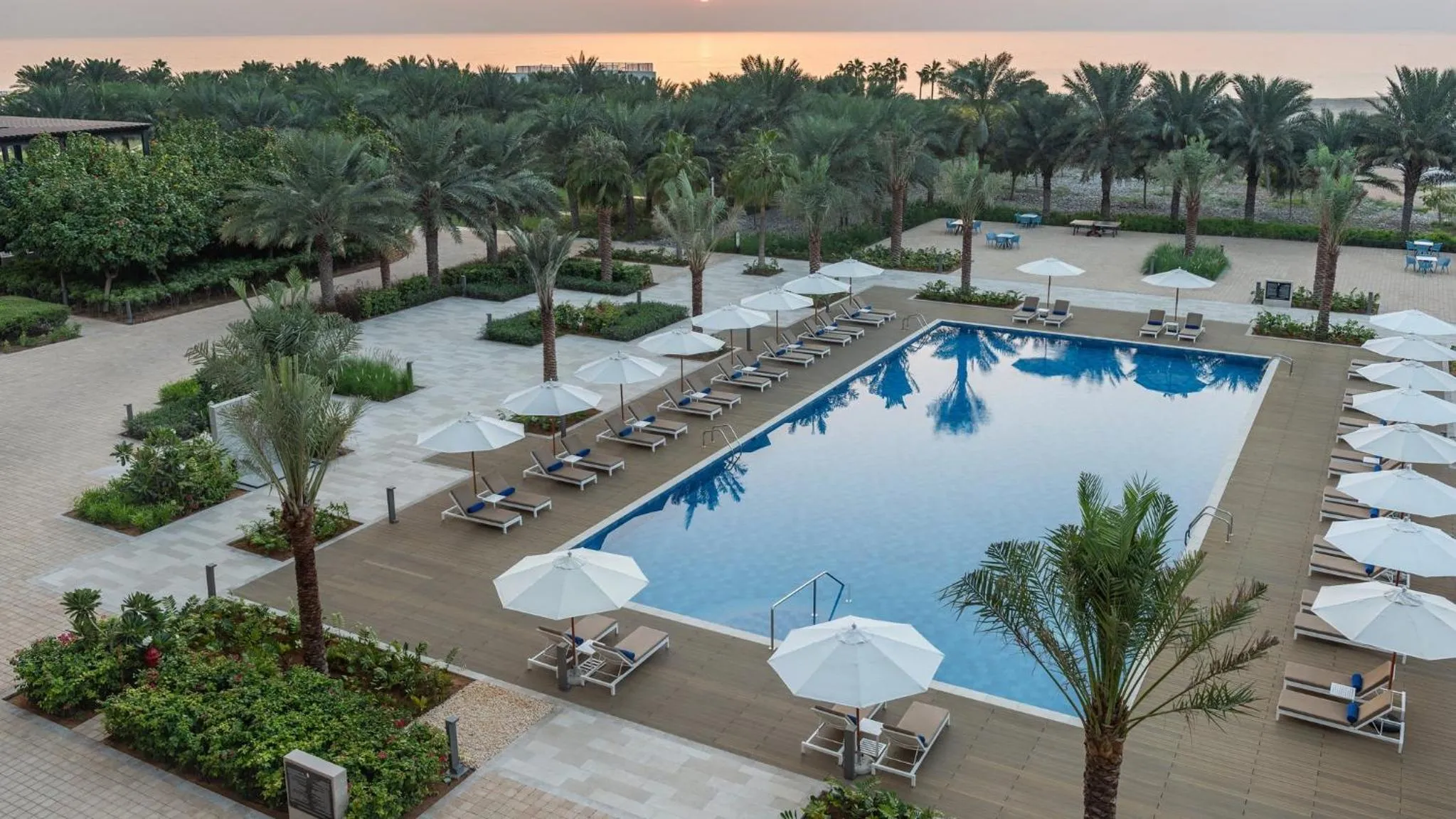 Swimming pool in InterContinental Fujairah Resort by IHG