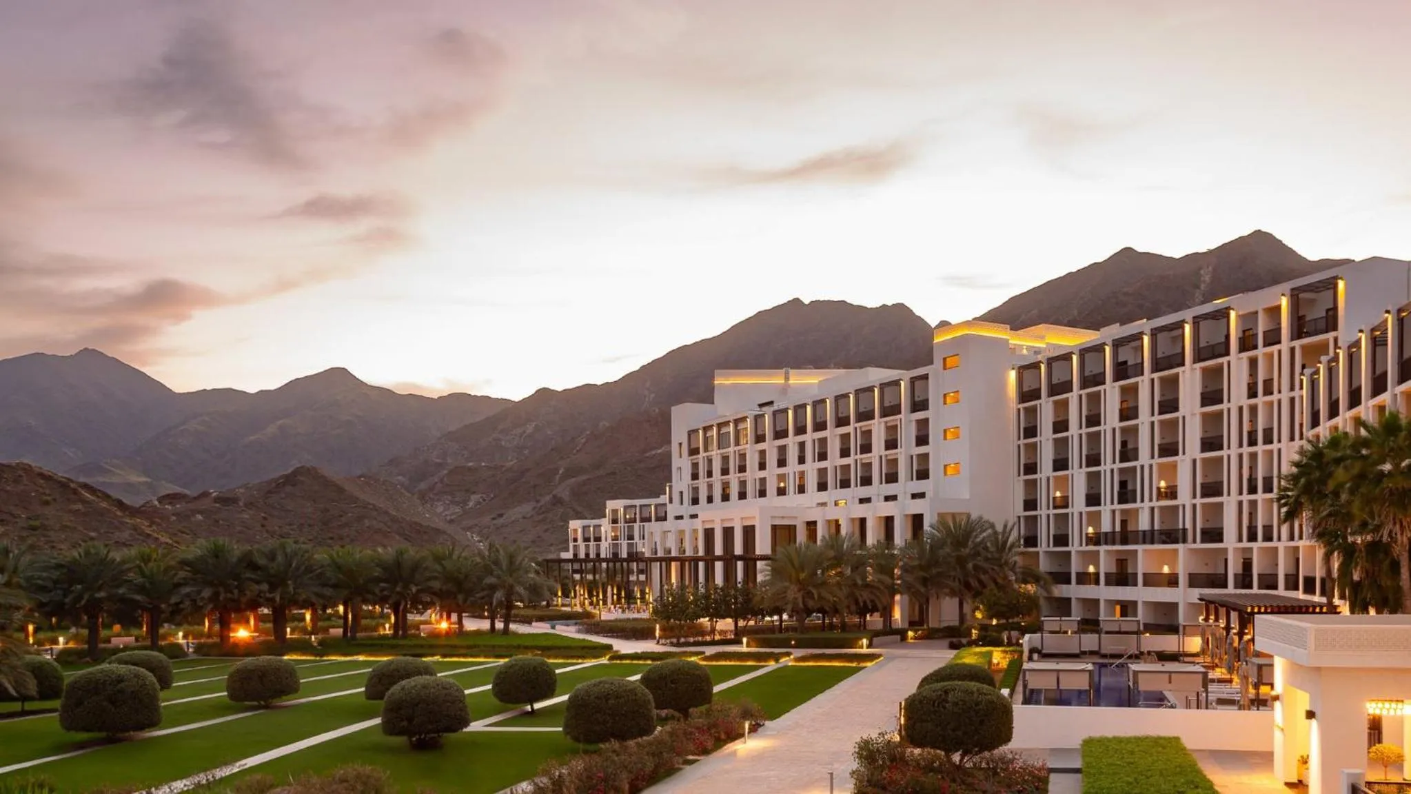 Property building in InterContinental Fujairah Resort by IHG