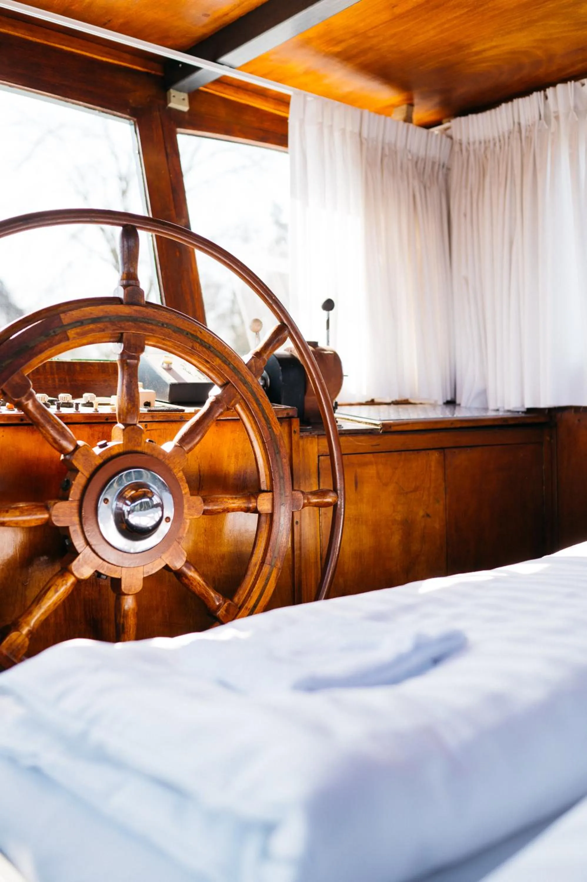 Bed in Botel Maastricht