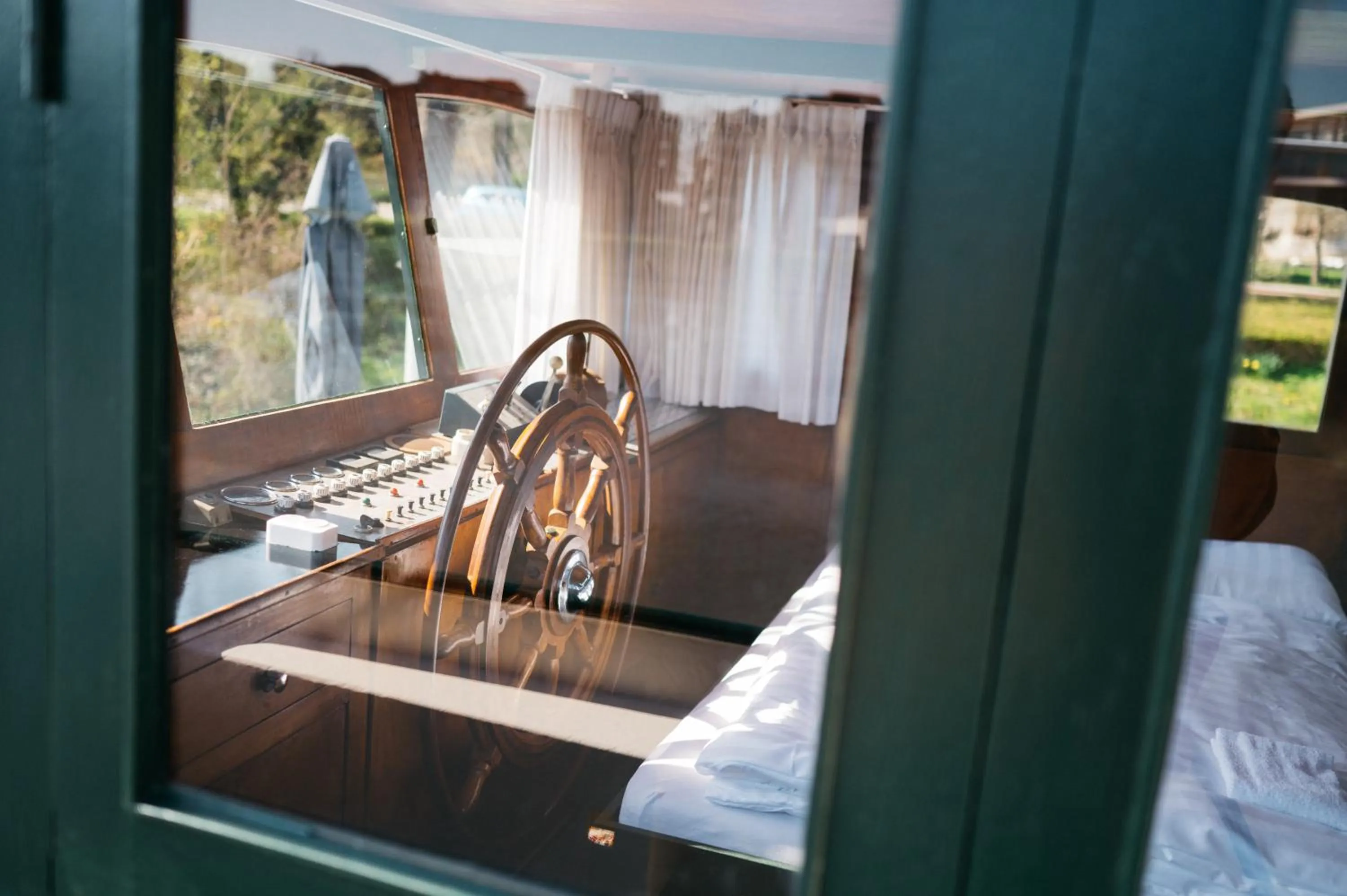 Bed in Botel Maastricht