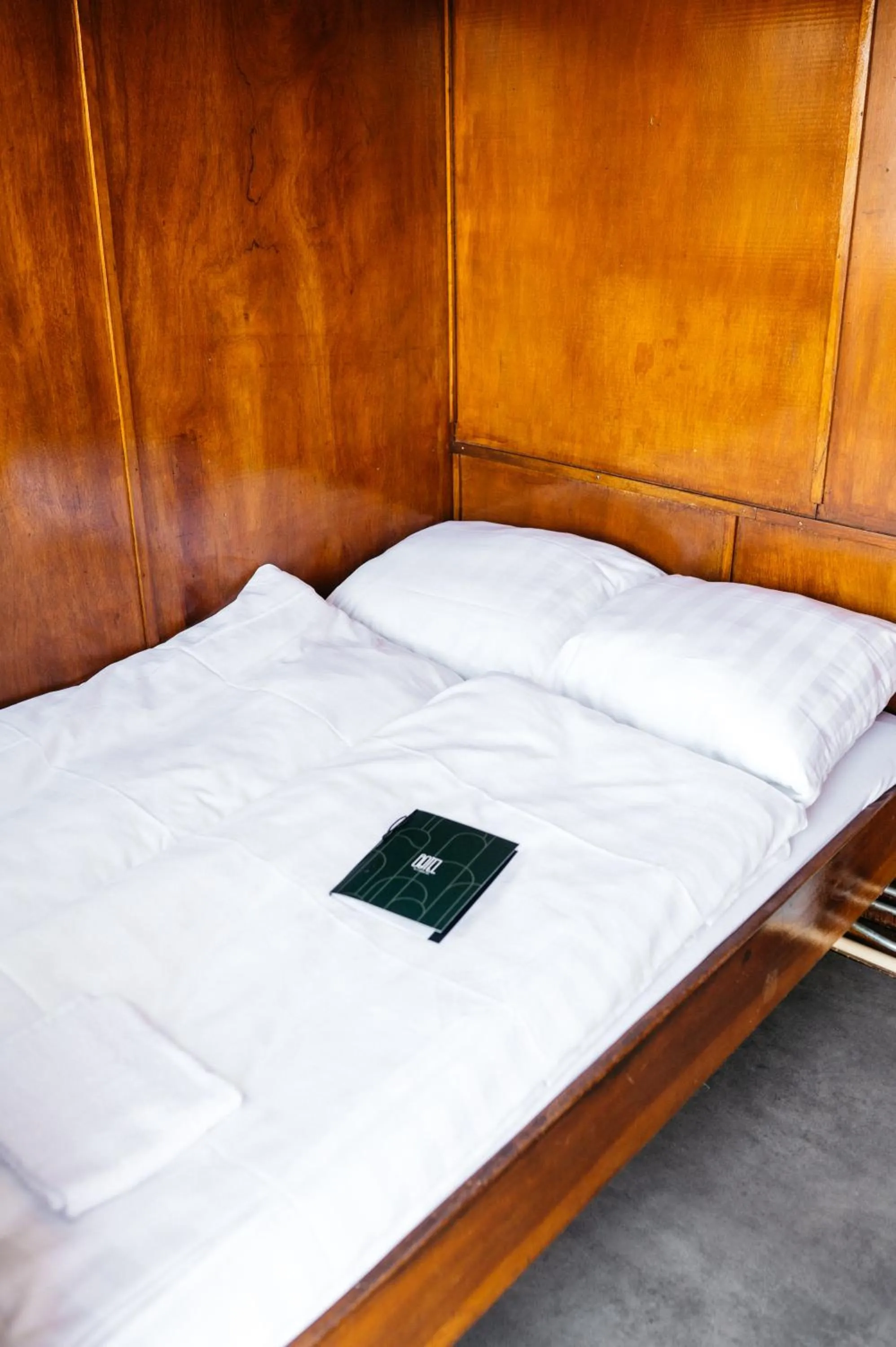 Bed in Botel Maastricht