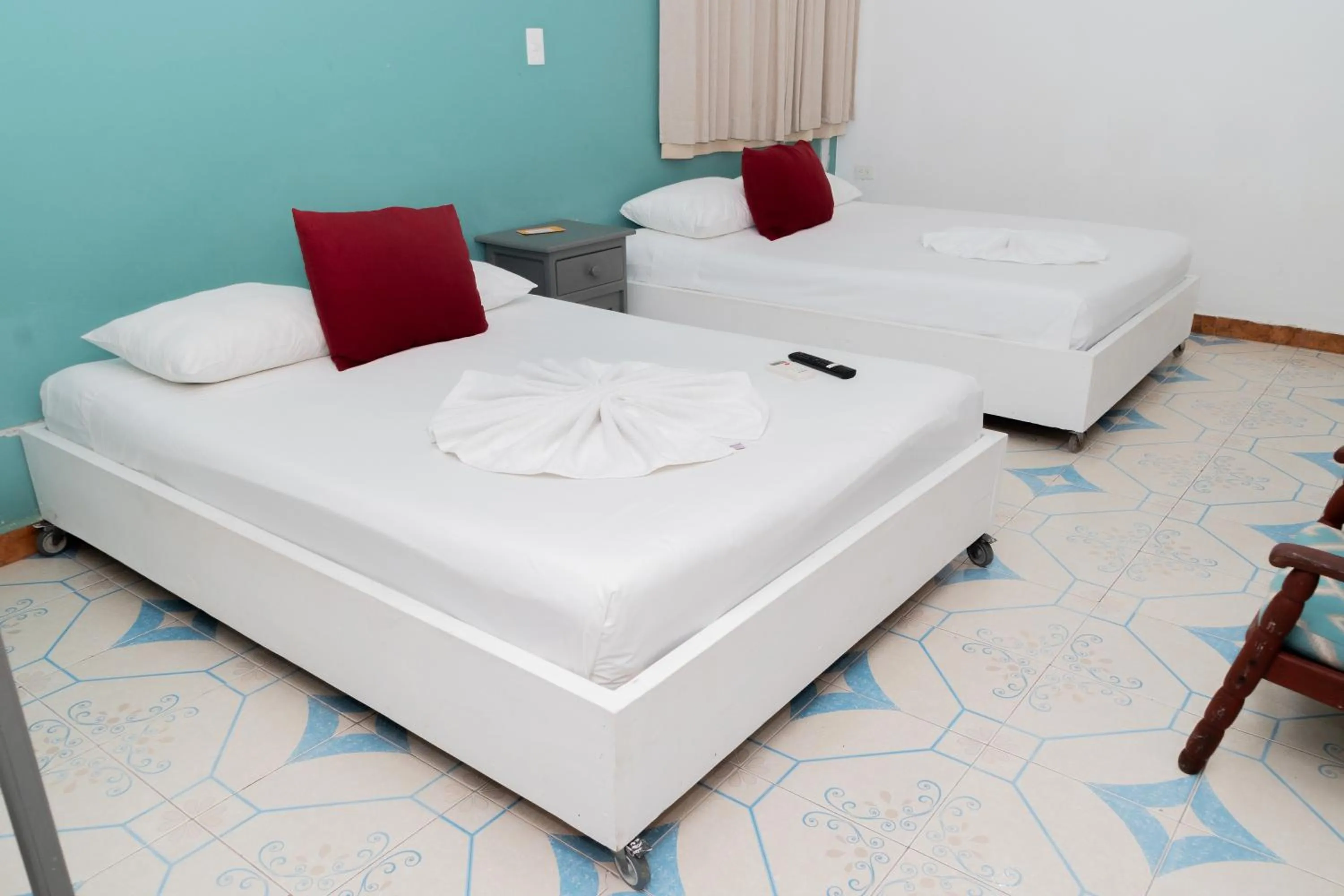 Bedroom, Bed in Casa Colonial Tulum