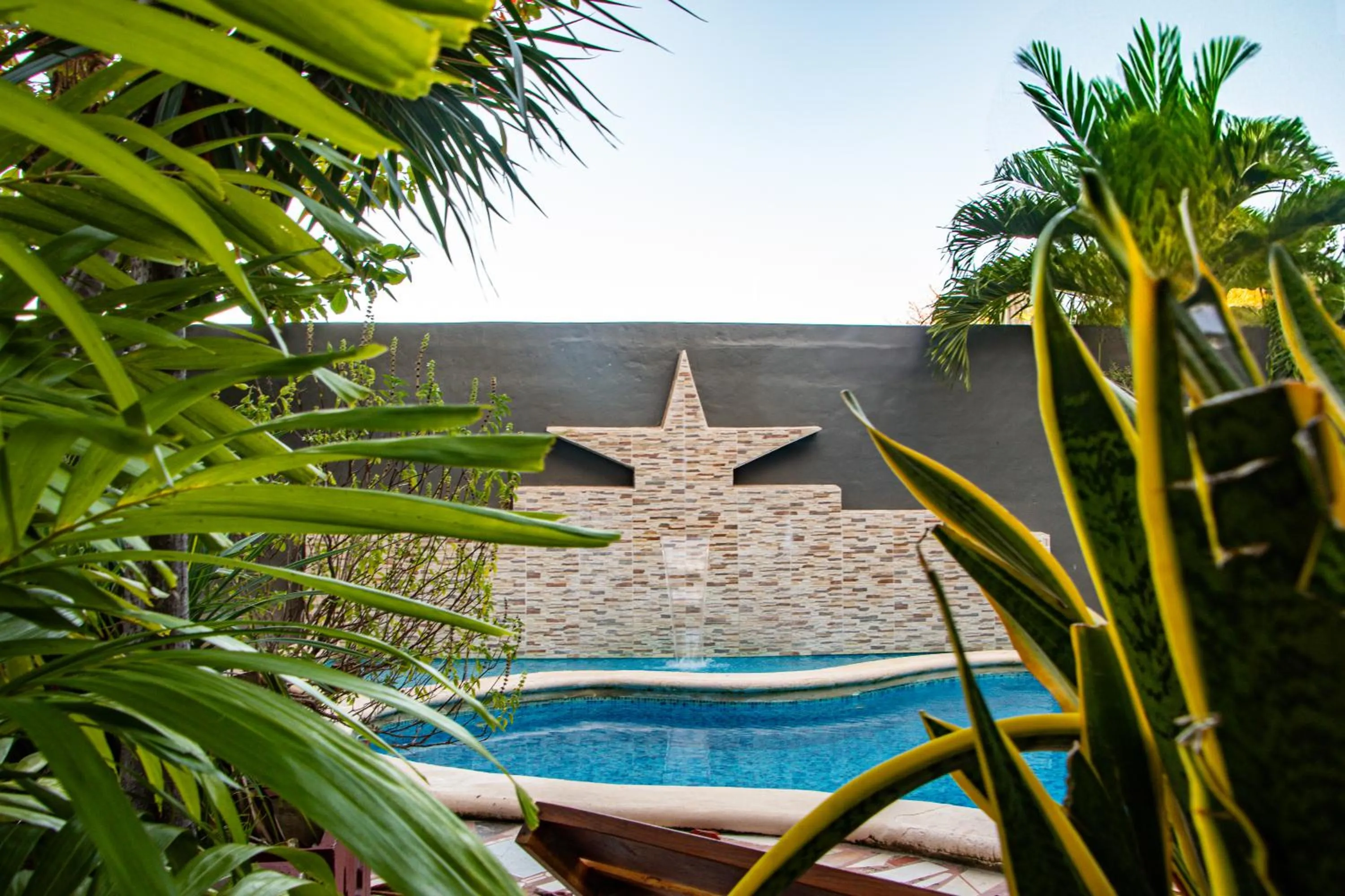 Swimming pool in Casa Colonial Tulum